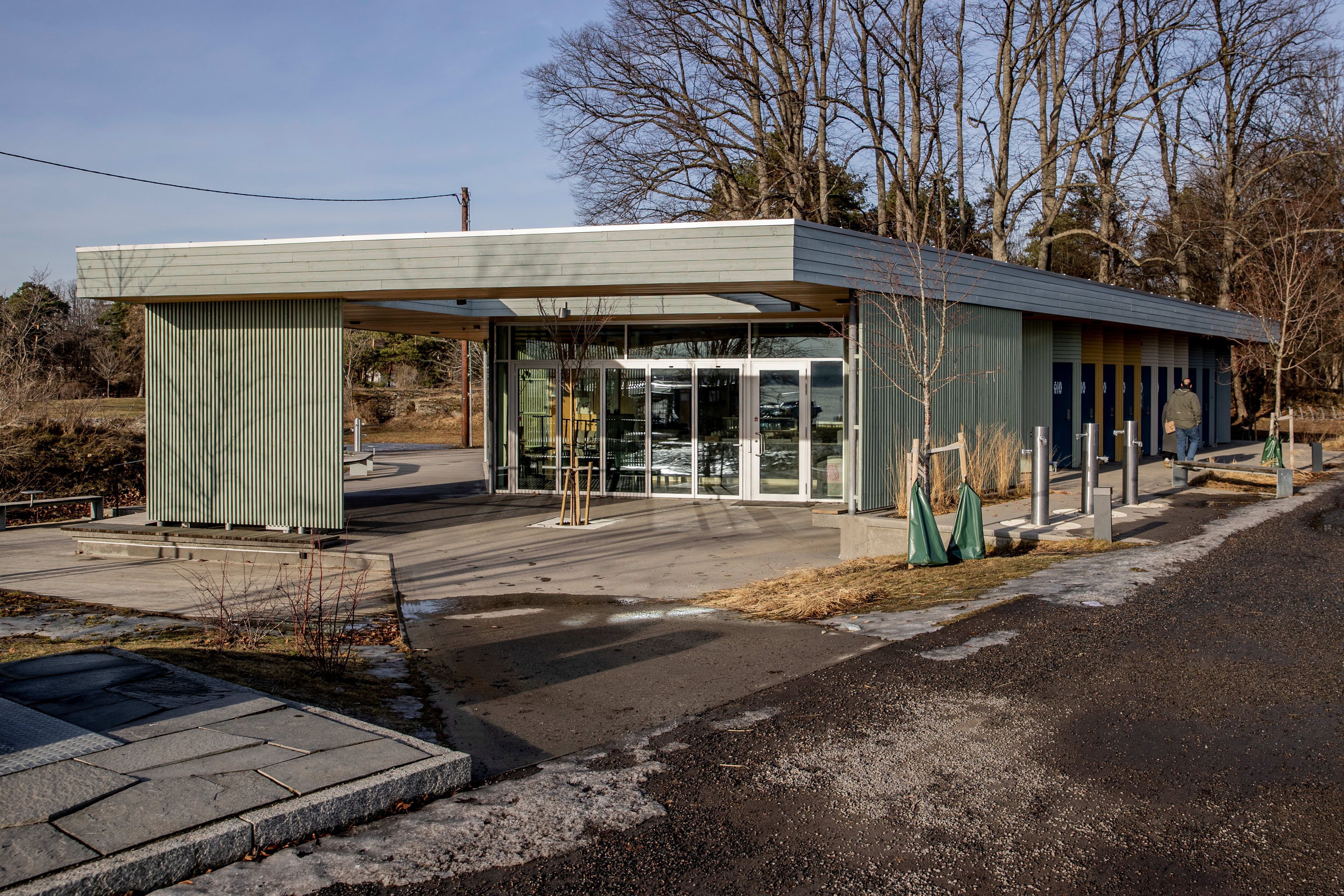 Paahuk er en av spisestedene du kan ta en pust i bakken. 