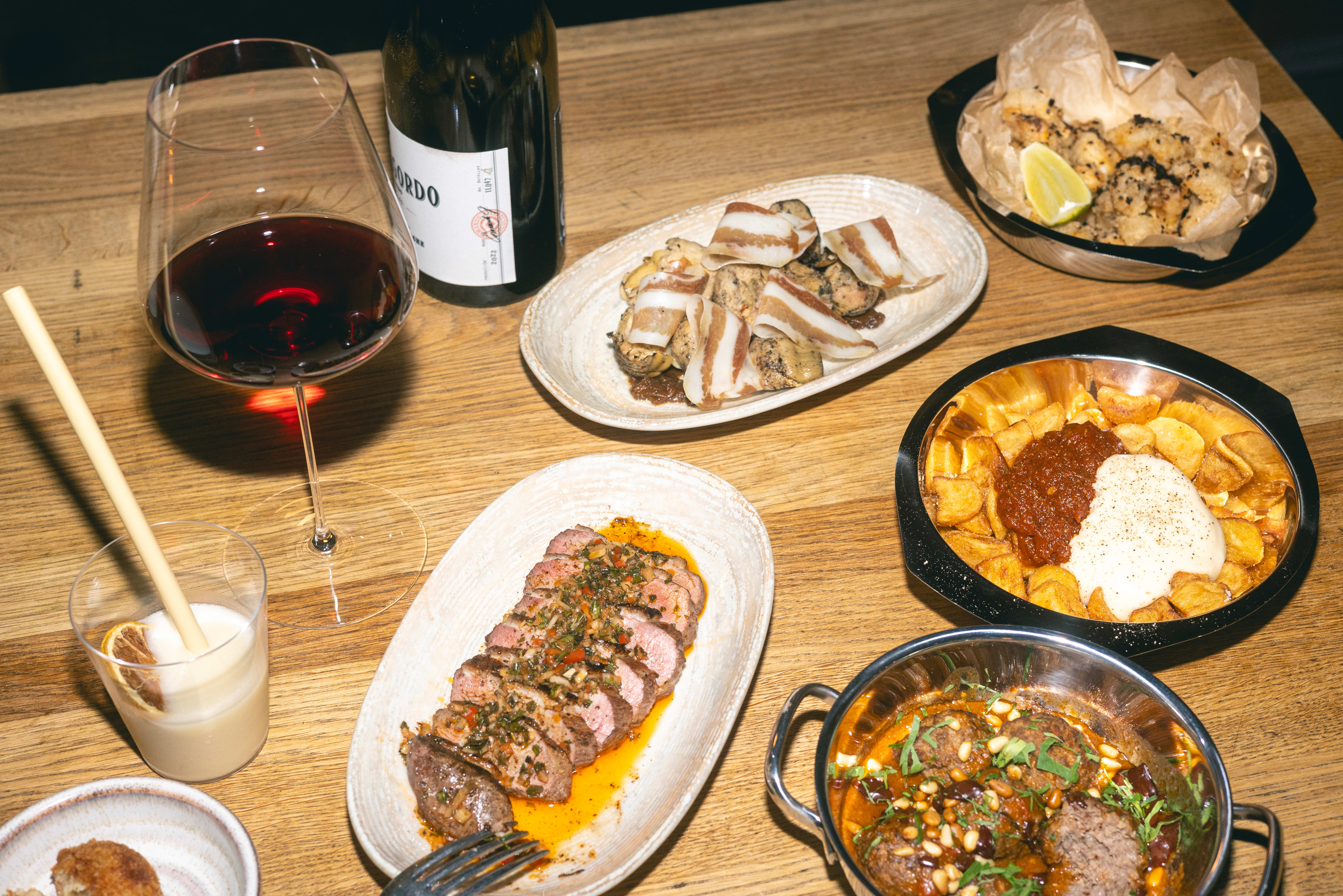 Mange ulike retter og varierte smaker hos Püta Madre. 