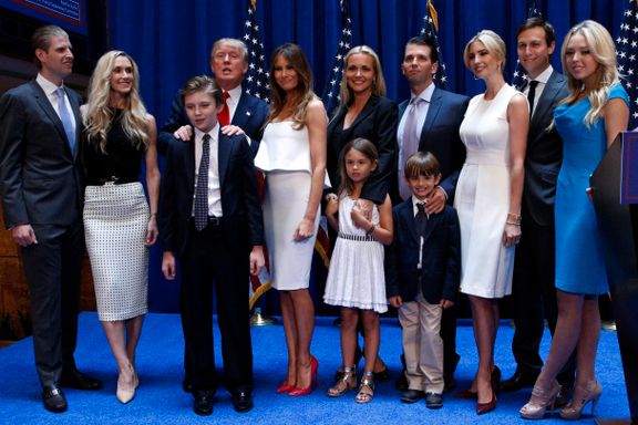 Nå flytter de inn i Det hvite hus: Meet the Trumps