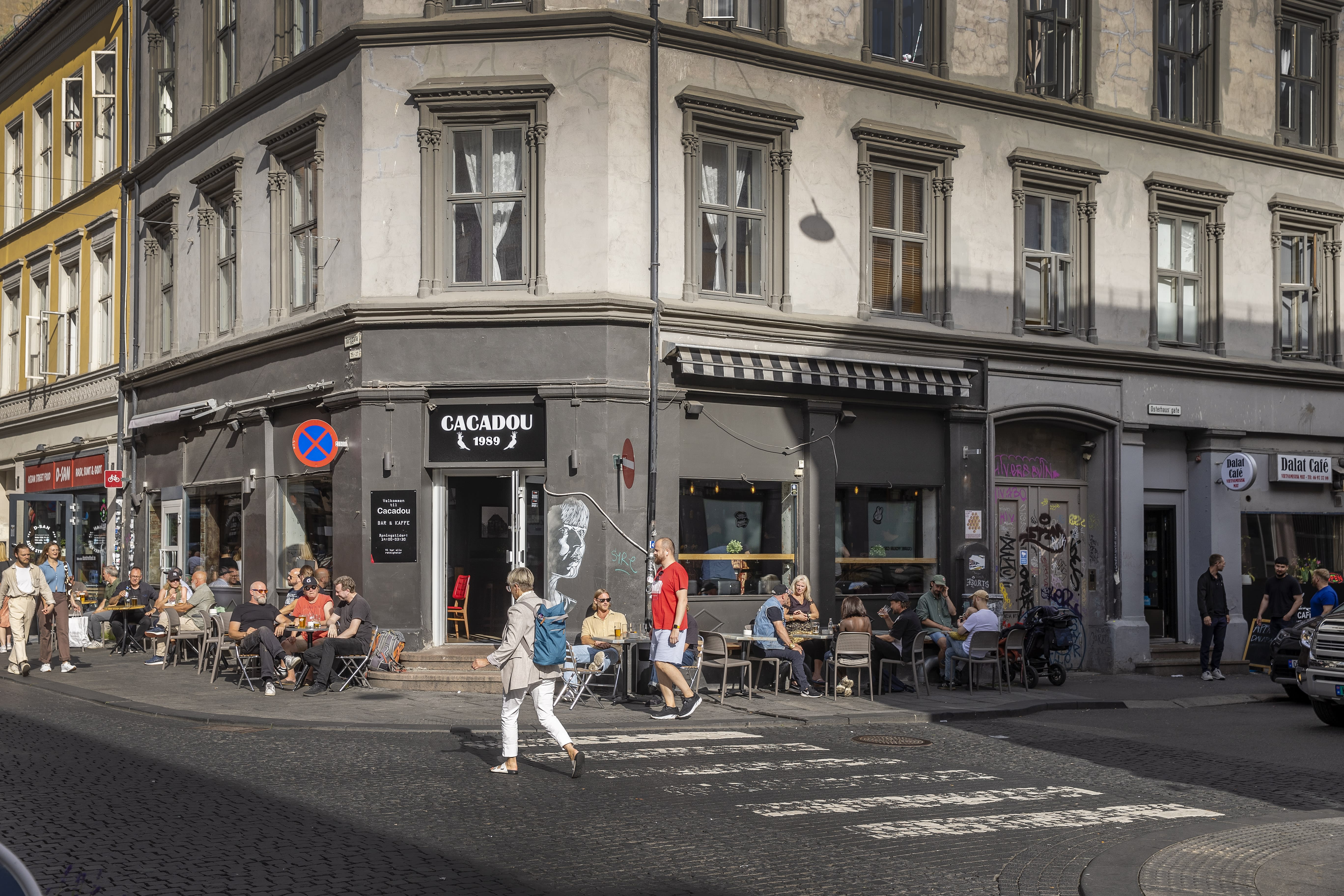 Da Torggata gjennomgikk en oppussing, gjorde Cacadou det samme. Men stedet er fortsatt brunt.