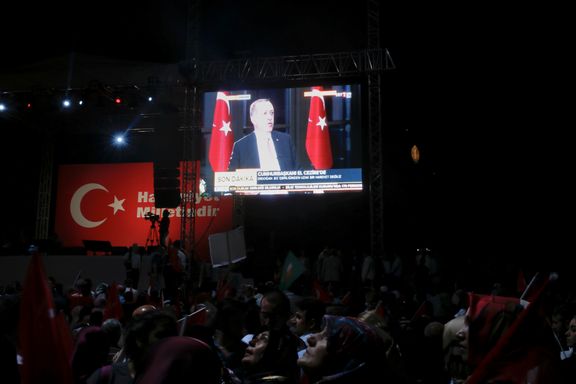 Tyrkia erklærer unntakstilstand i tre måneder etter kuppforsøket