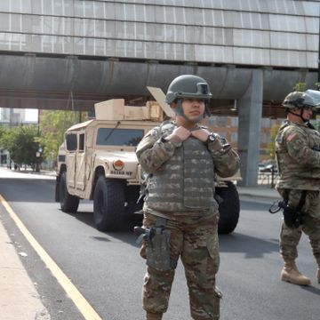 USAs forsvarsminister forsvarer bruk av nasjonalgarden under demonstrasjonene mot rasisme