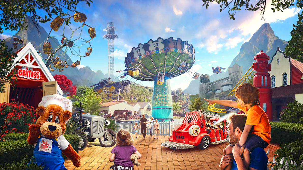 Dagskort i Kongeparken