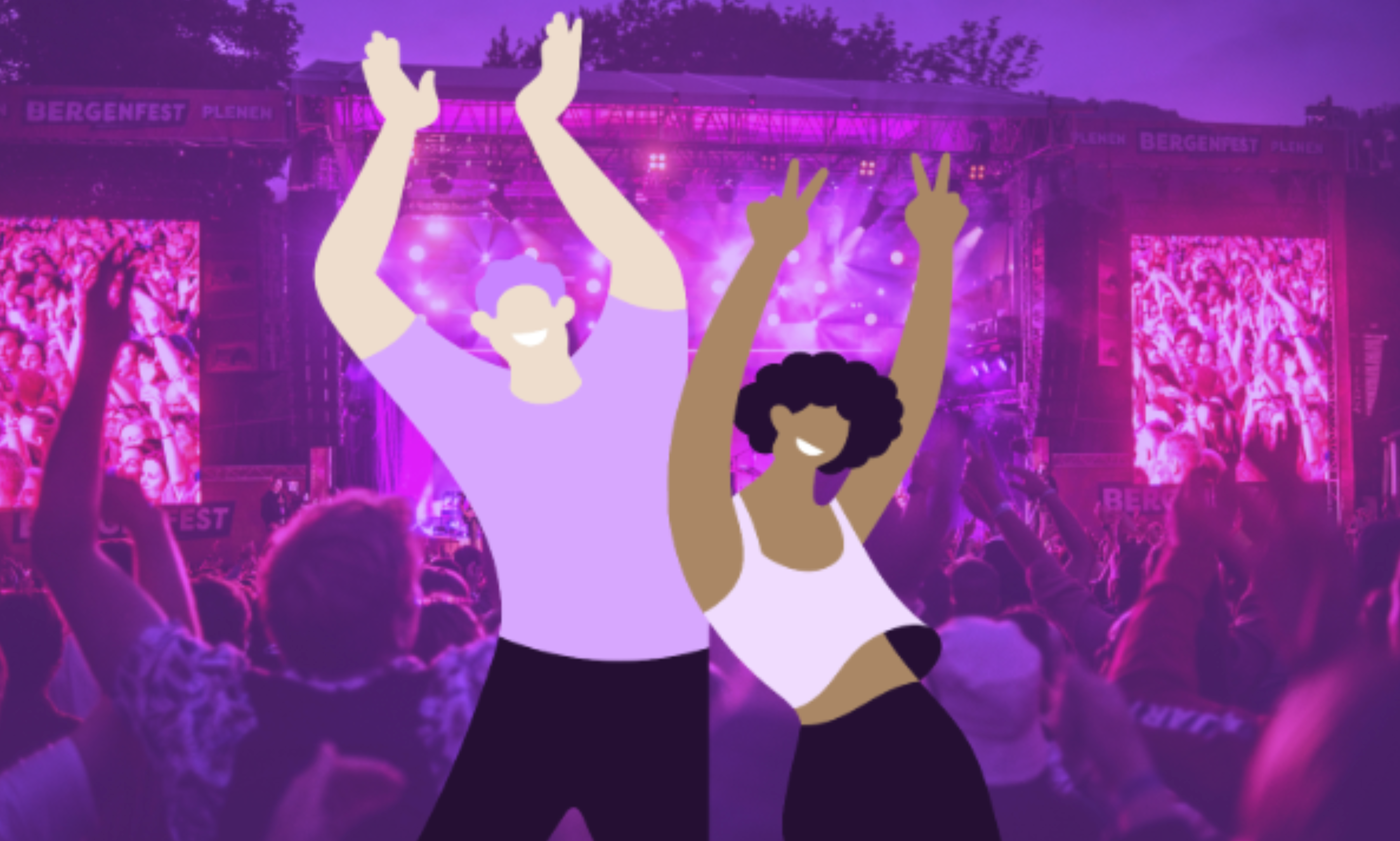 Vinn weekendpass Bergenfest 2025  