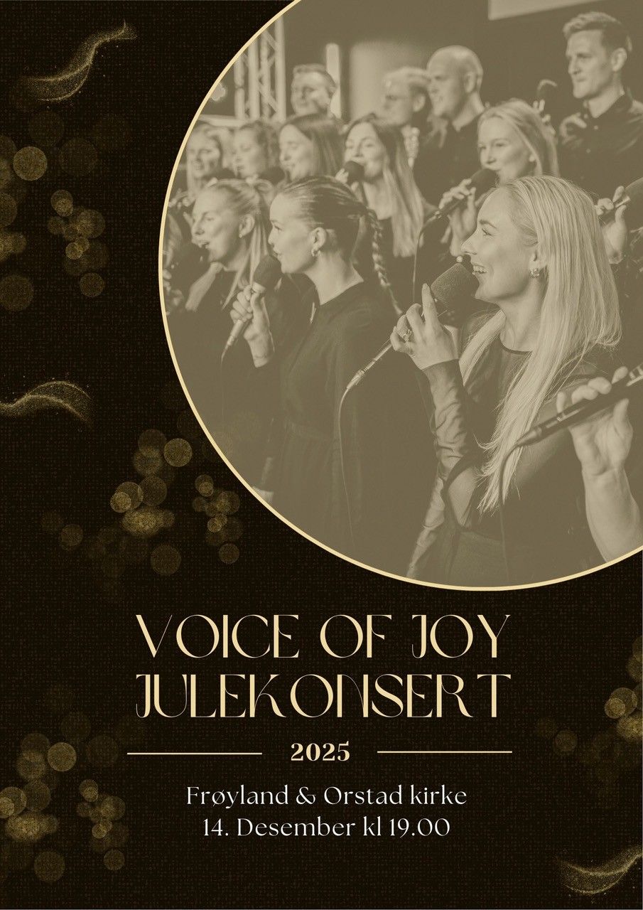 Julekonsert med Voice of Joy