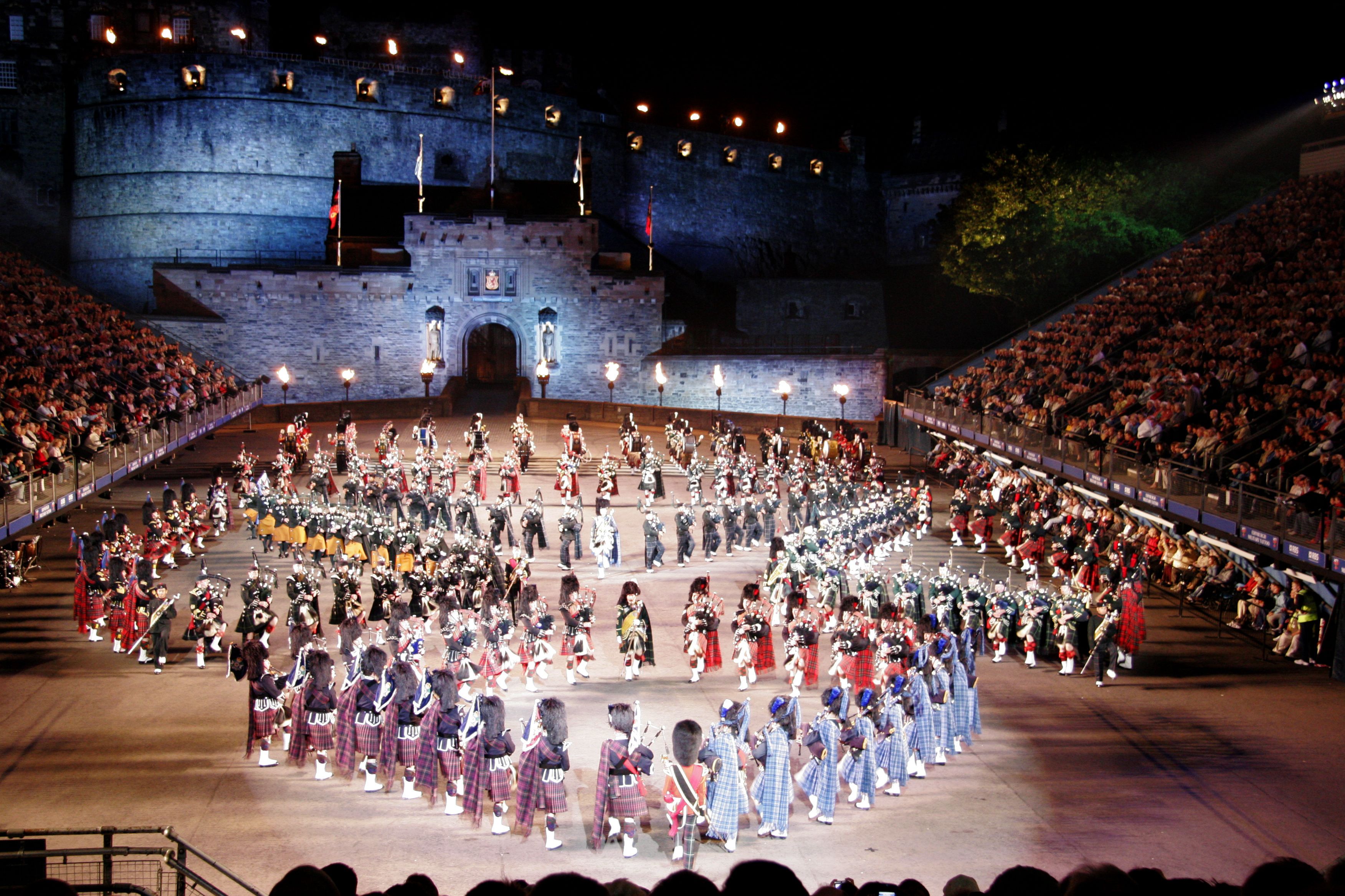 Military Tattoo i Edinburgh