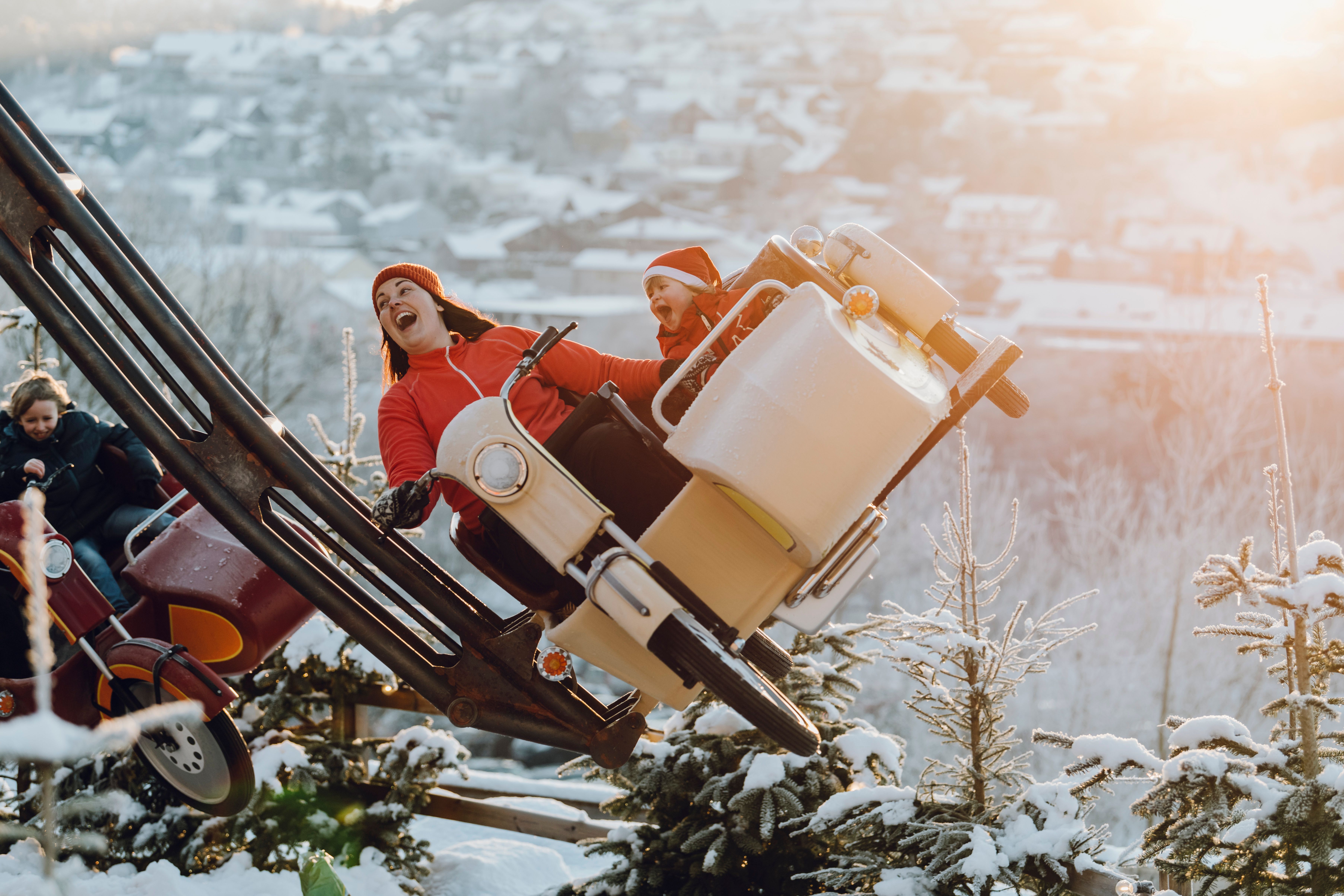 Jul i Kongeparken — Fordel