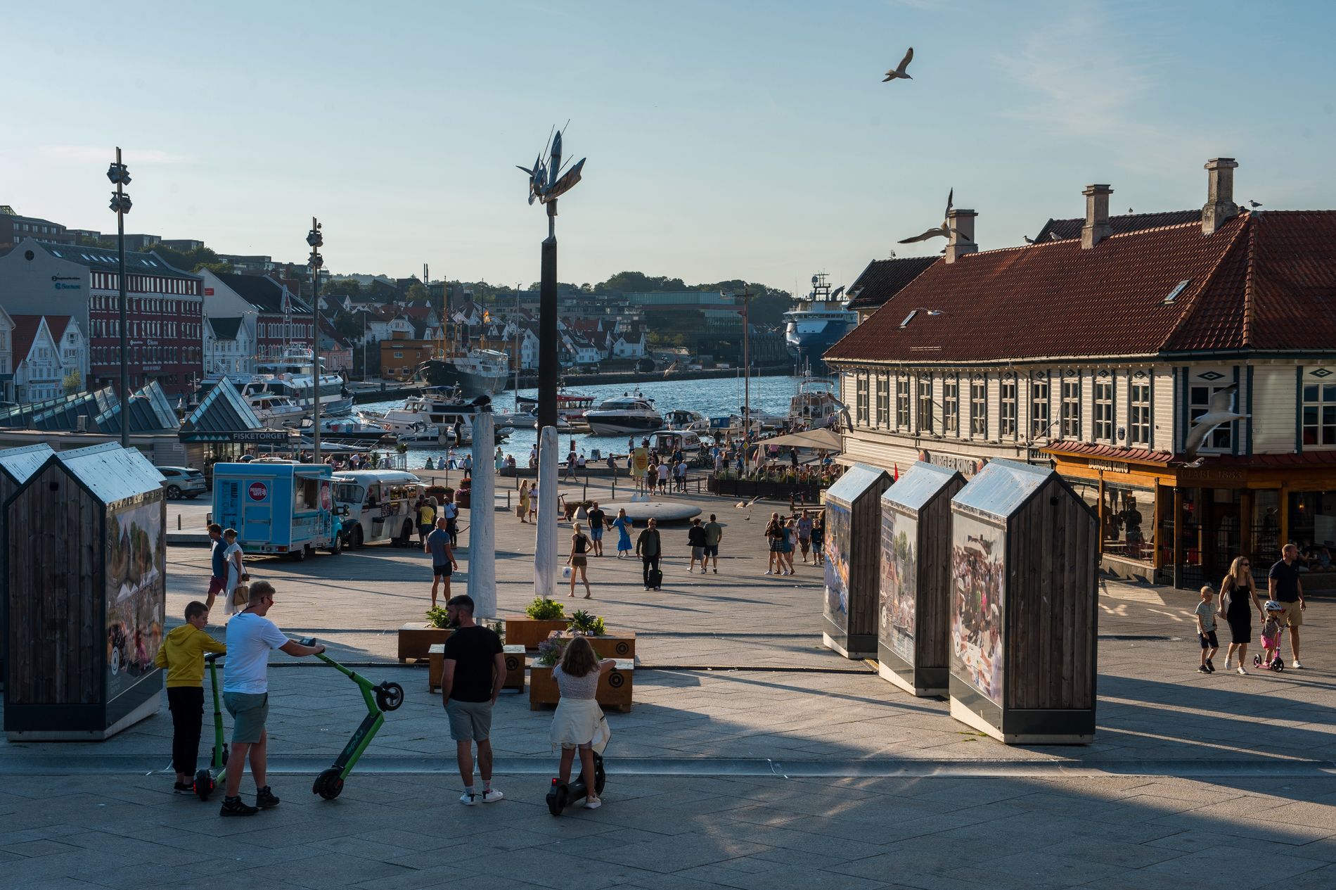 På lørdag blir det marked på Torget i Stavanger. 