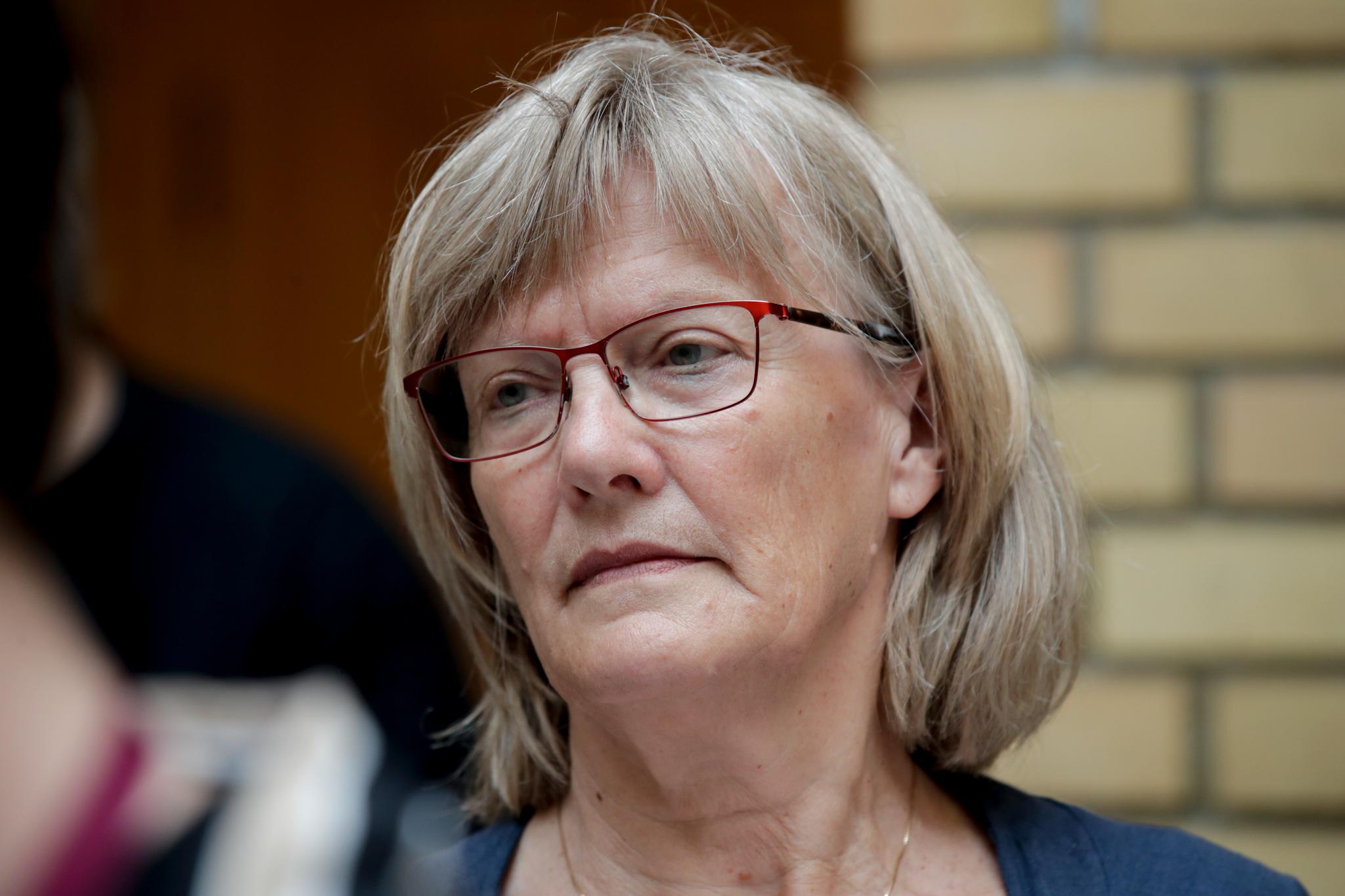 Karin Andersen (SV), leder i kommunalkomiteen.