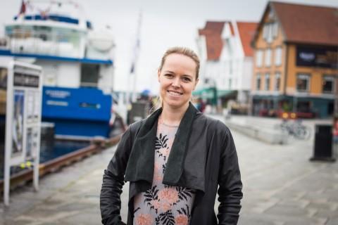 ONS YOUNG: Kristine Vestrheim er prosjektkoordinator for alt som skjer for de unge under oljemessa i august.