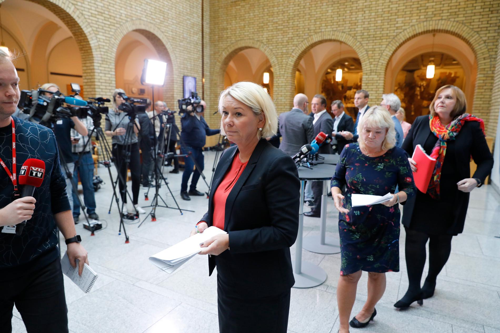 SKAL GRANSKE: Statsråd Monica Mæland har bedt Fylkesmannen i Hordaland om å granske Tolga kommune.