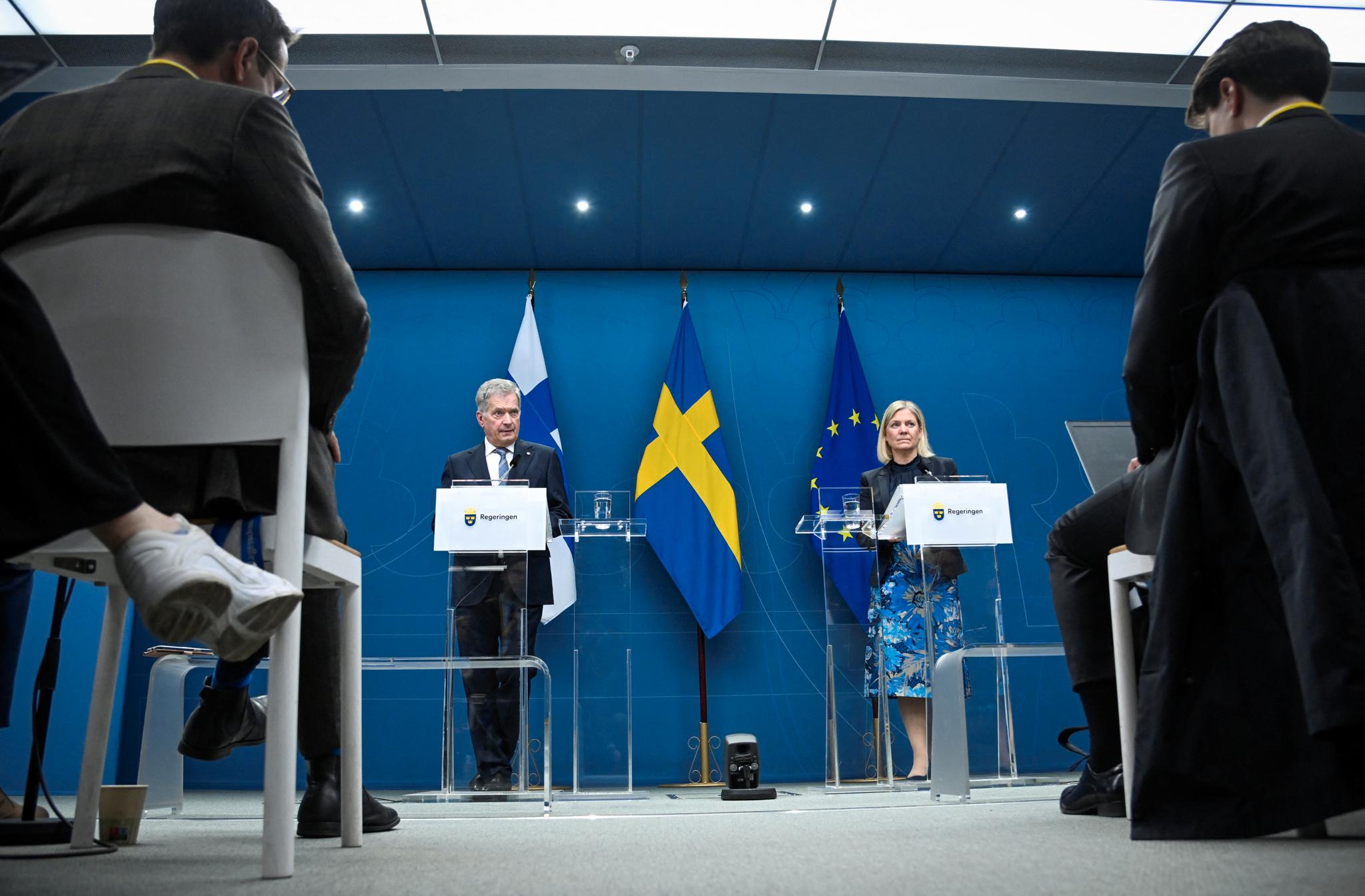 Onsdag søker Finland og Sverige om Nato-medlemskap
