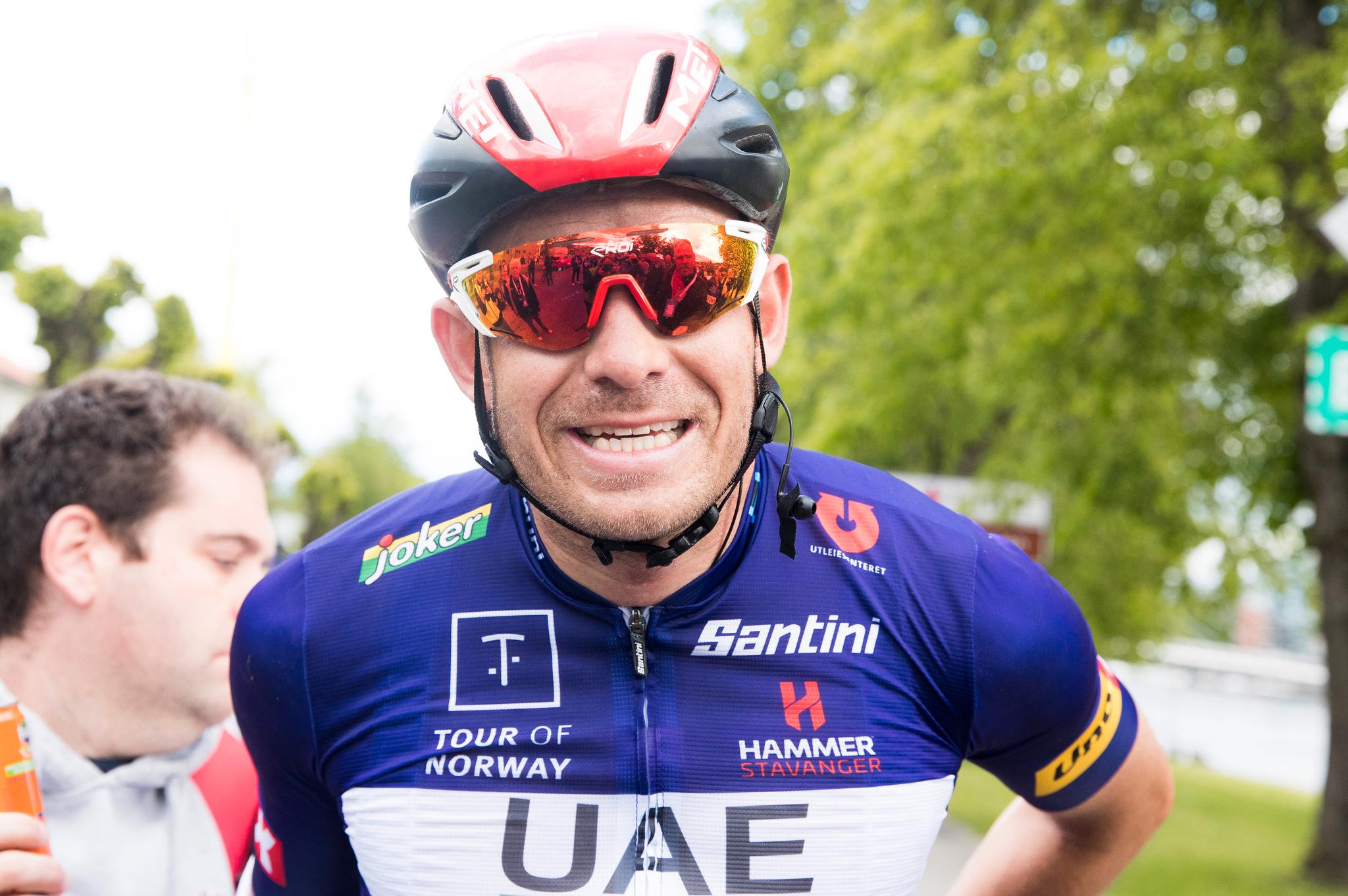 Alexander Kristoff ble nummer seks på onsdagens etappe av Sveits rundt. 