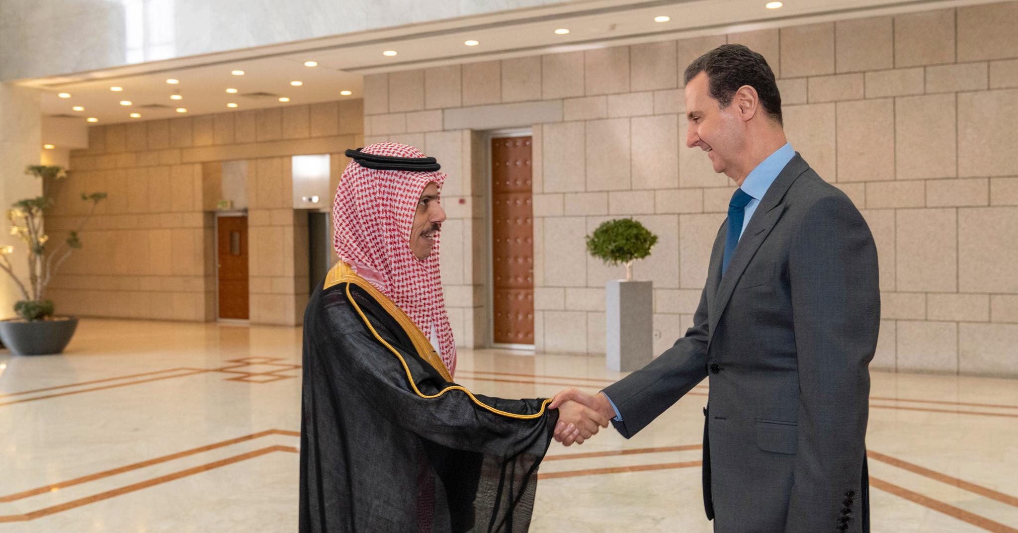 Nylig reiste Saudi-Arabias utenriksminister prins Faisal bin Farhan til Damaskus for å møte Syrias president Bashar al-Assad. For noen få år siden var det utenkelig.