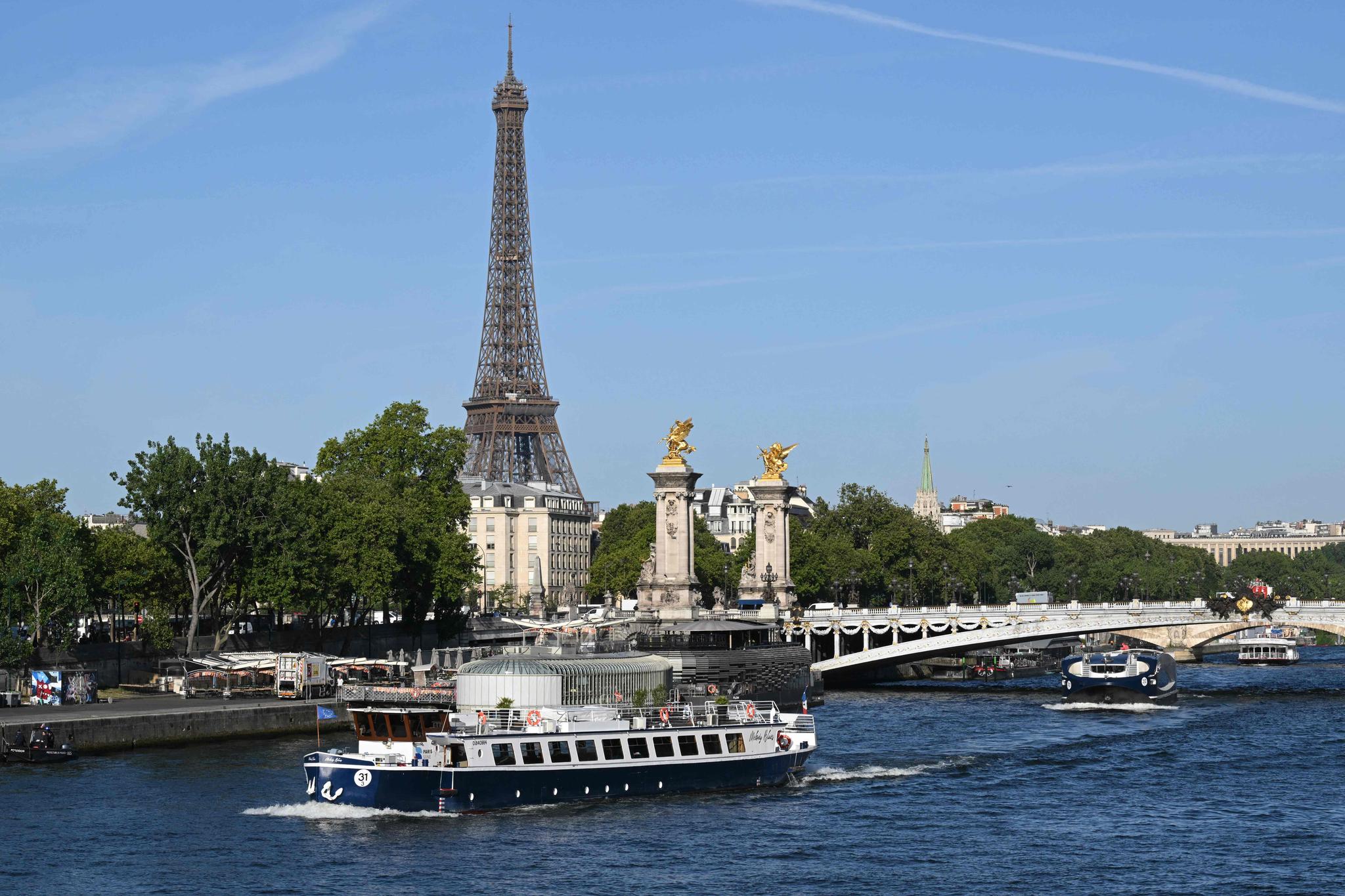 På paradebåter skal utøverne introduseres under åpningsseremonien til OL i Paris. 