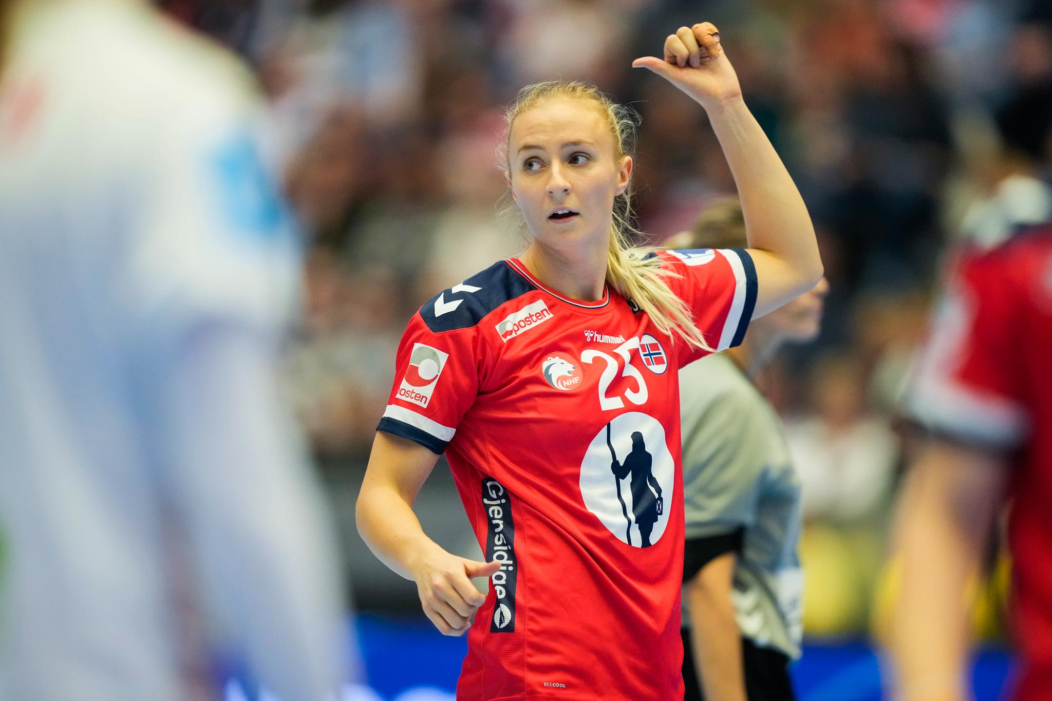 PRESTISJETAP: Henny Reistad og Norge tapte for Danmark.