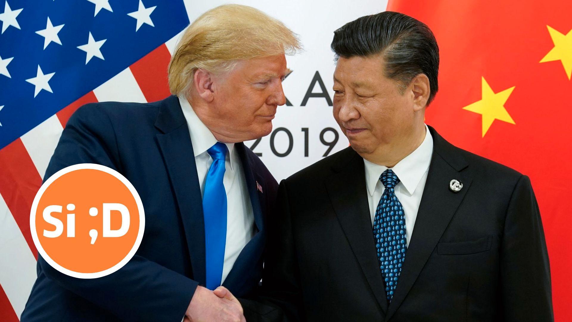 President Donald Trump og President Xi Jinping under G20-møtet i Japan i 2019.