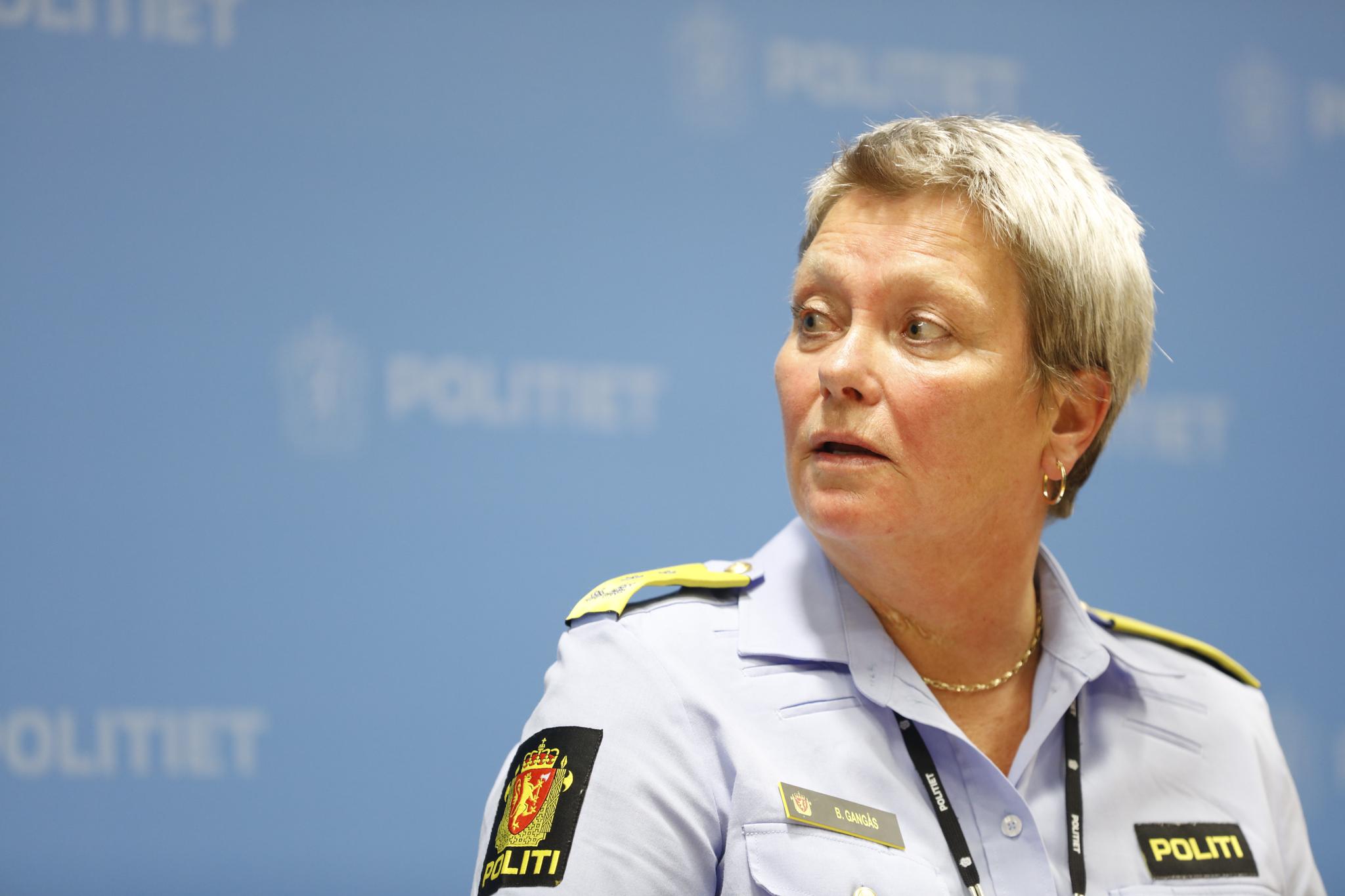 Politimester Beate Gangås i Oslo.