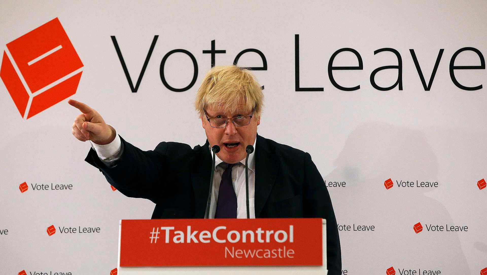 Londons tory-ordfører Boris Johnson er blitt en frontfigur i bevegelsen som vil melde Storbritannia ut av EU. Han går dermed imot sin partifelle, statsminister David Cameron.