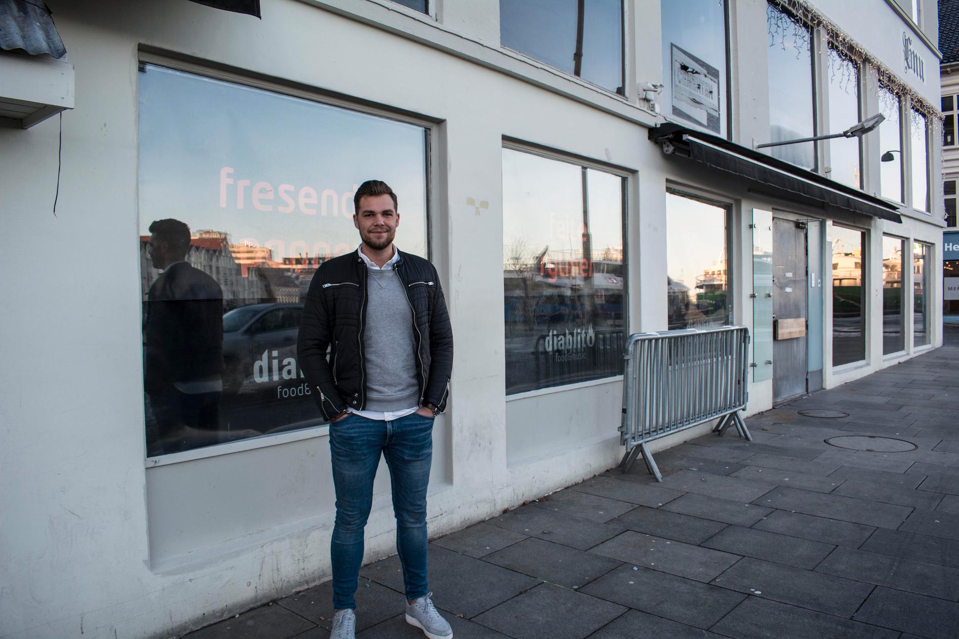 Andreas Koll Svensen er daglig leder i den nye restauranten Diablito.