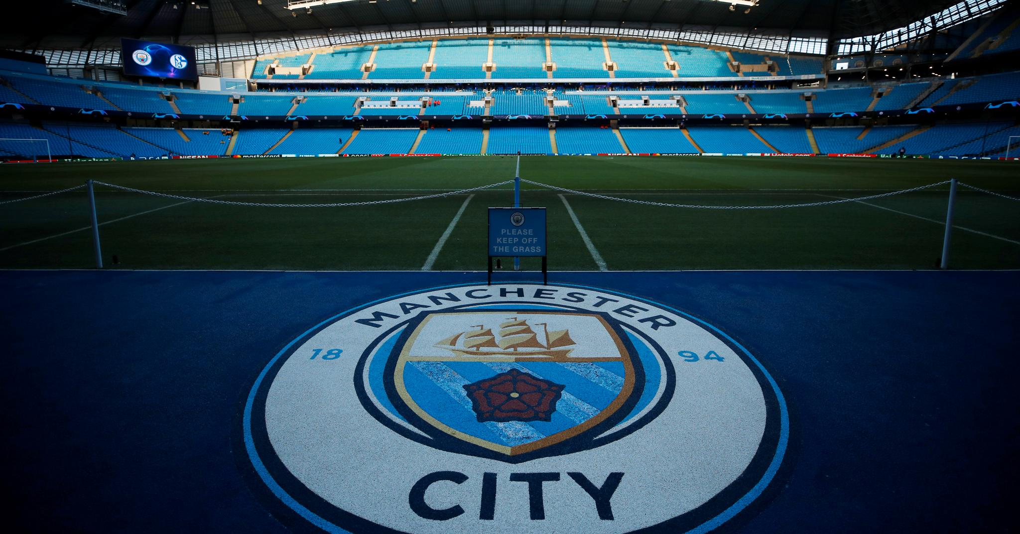  Etihad Stadium er Manchester Citys lekegrind. Klubben har distansert byrival United i det sportslige de siste årene.