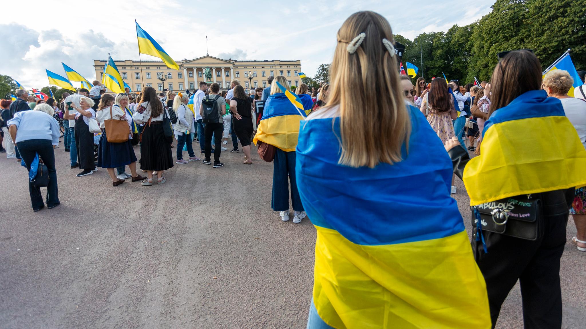 De blir mer og mer glad i Norge. Stadig færre ukrainere ser for seg retur til Ukraina.