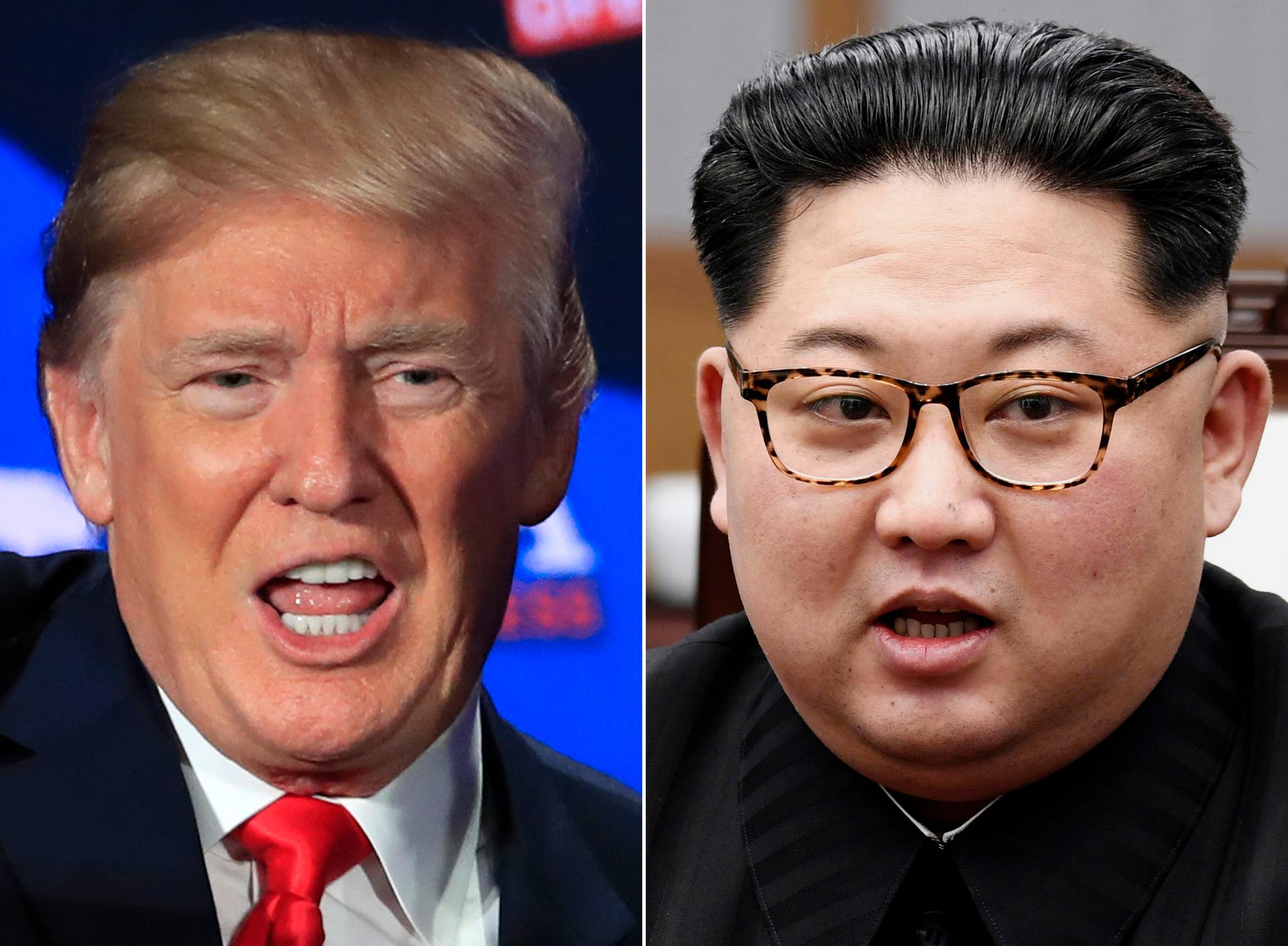 USAs president Donald Trump og Nord-Koreas leder Kim Jong-un møtes i Singapore, som regnes som nøytral grunn for begge to. Foto: Manuel Balce Ceneta / AP / NTB scanpix