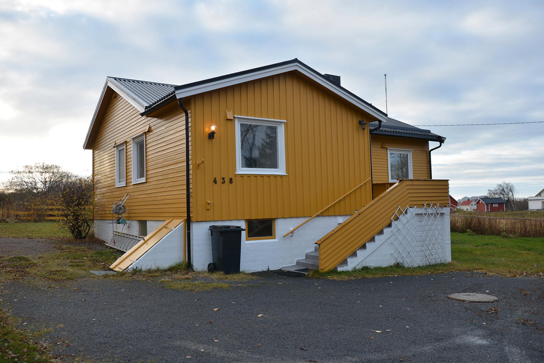 Dette er boligen som Bjørn Dæhlie har kjøpt i Vesterålen. 