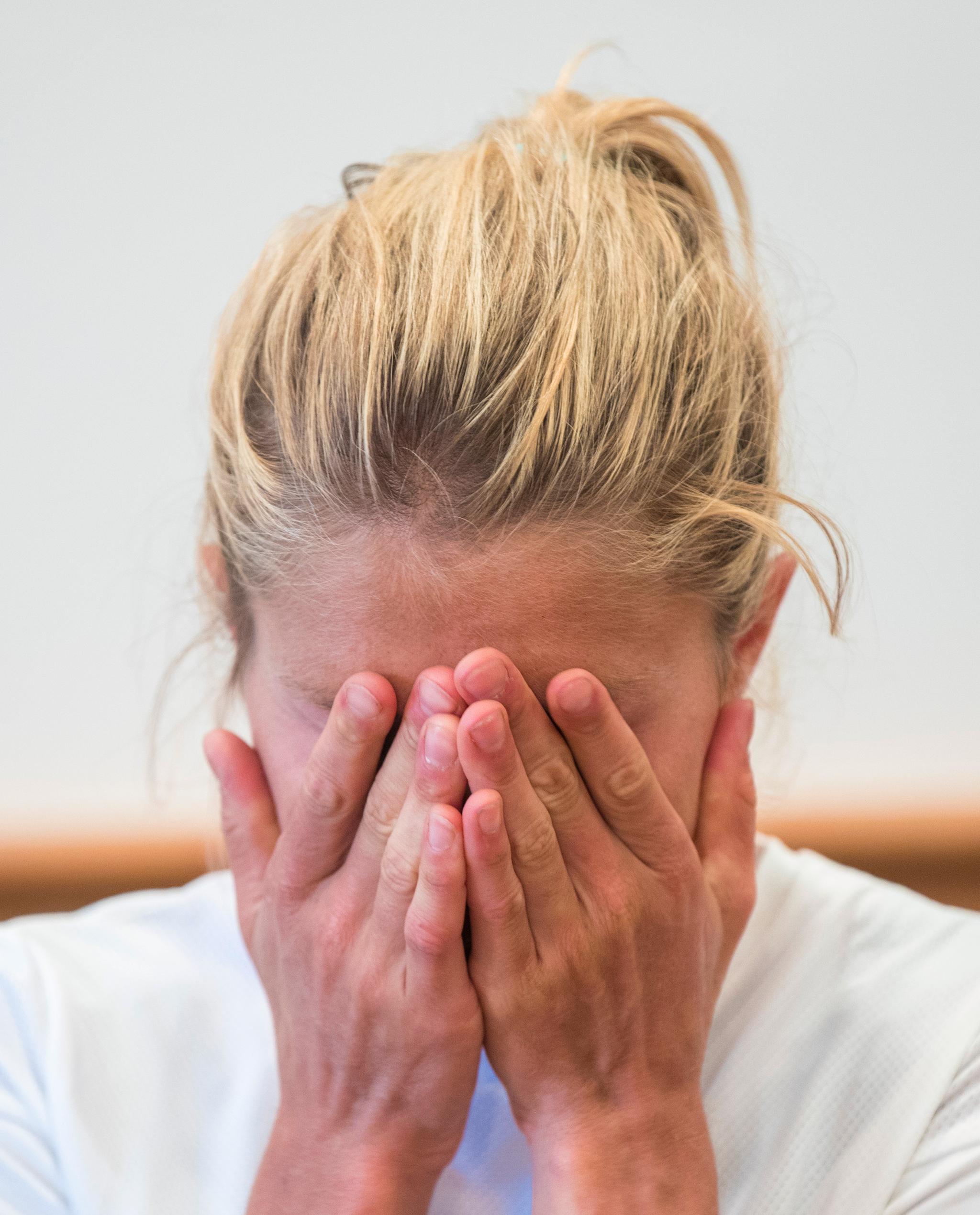 22. august: En nedbrutt Therese Johaug møter pressen i Seiser Alm etter at Idrettens voldgiftsrett (CAS) har fastsatt en endelig dopingdom til 18 måneder.