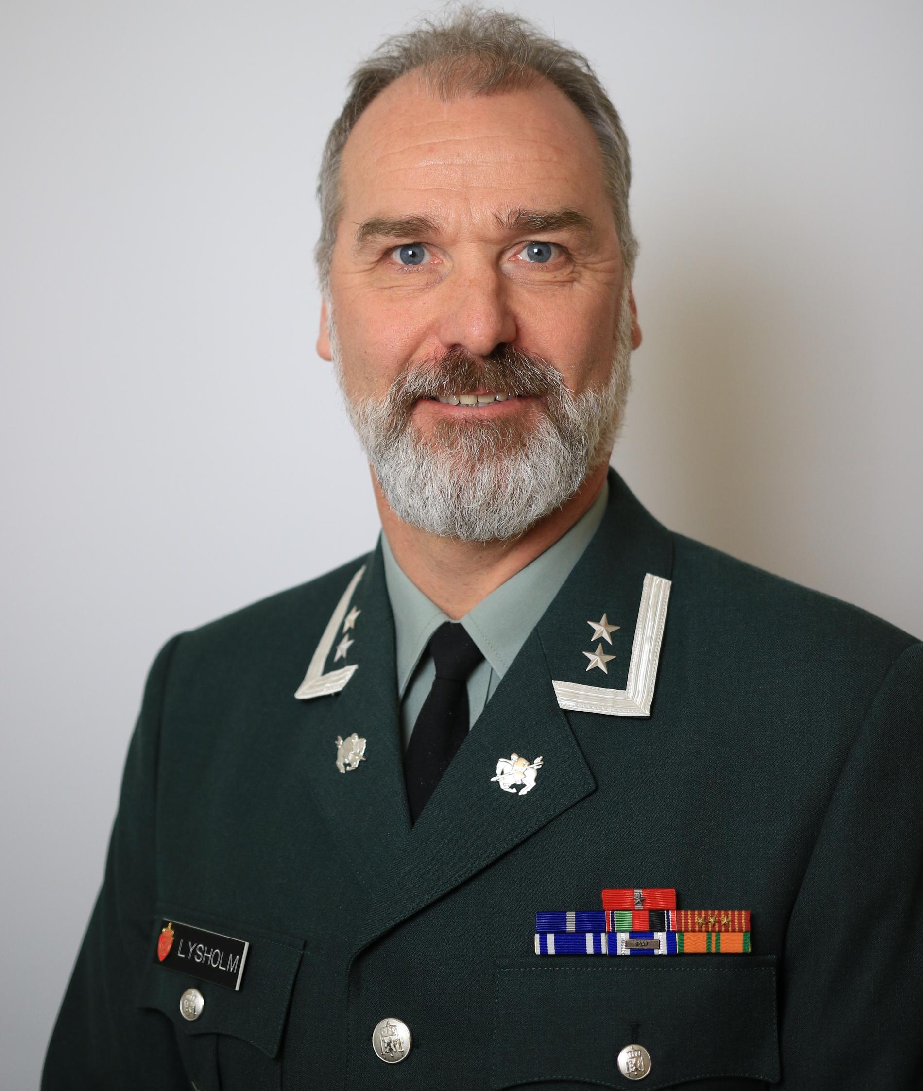 Petter Lysholm, sjef for vernepliktsavdelingen i forsvarets personell- og vernepliktssenter,