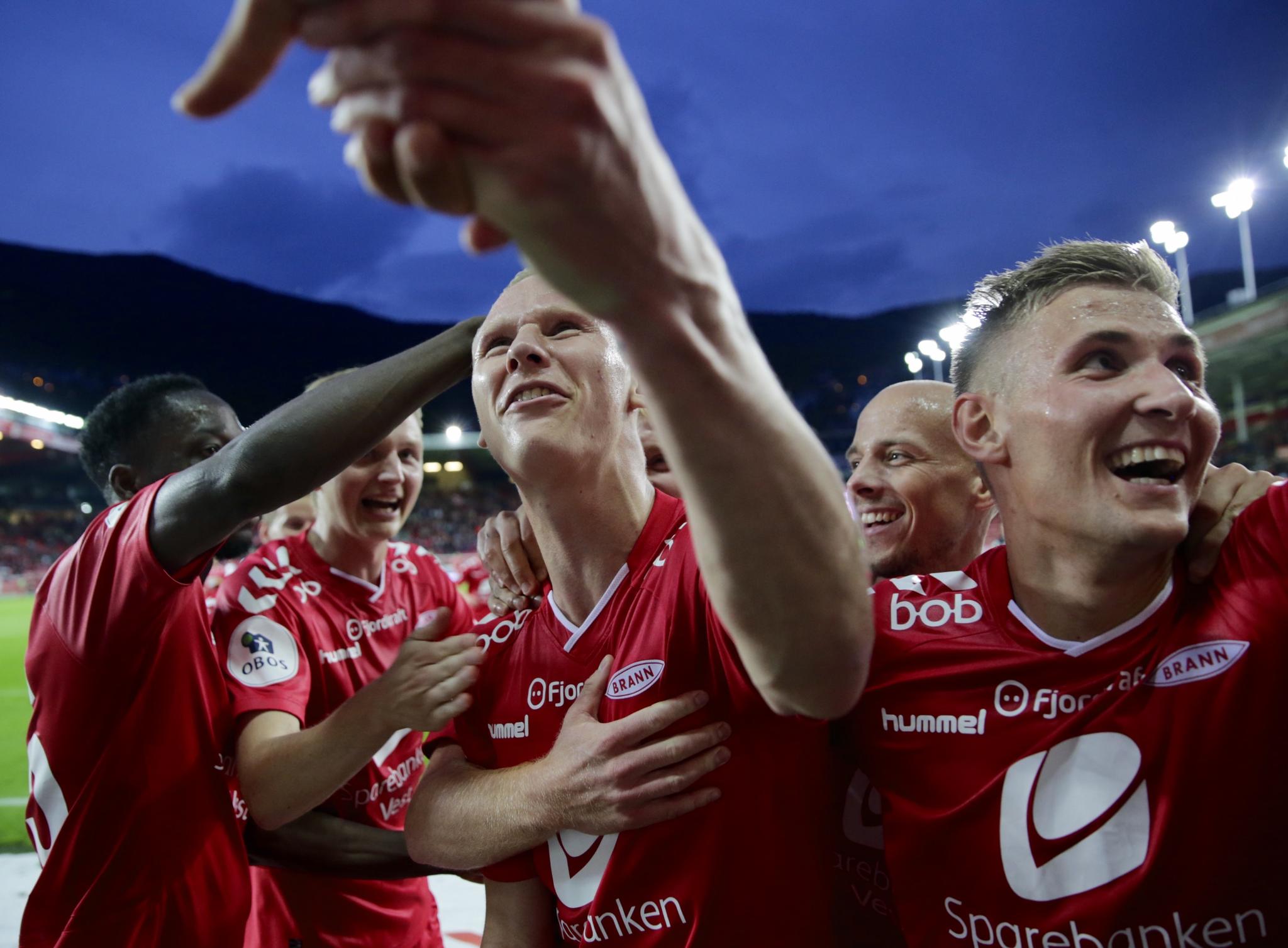 ENDELIG MÅL: Kristoffer Barmen laget sitt første seriemål på Stadion siden 2012. 