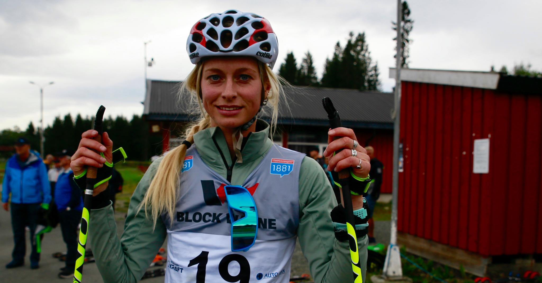 JUBLER: Amerikanske Tara Geraghty-Moats er svært glad for at Norge velger å satse på idretten hun er verdens beste i.