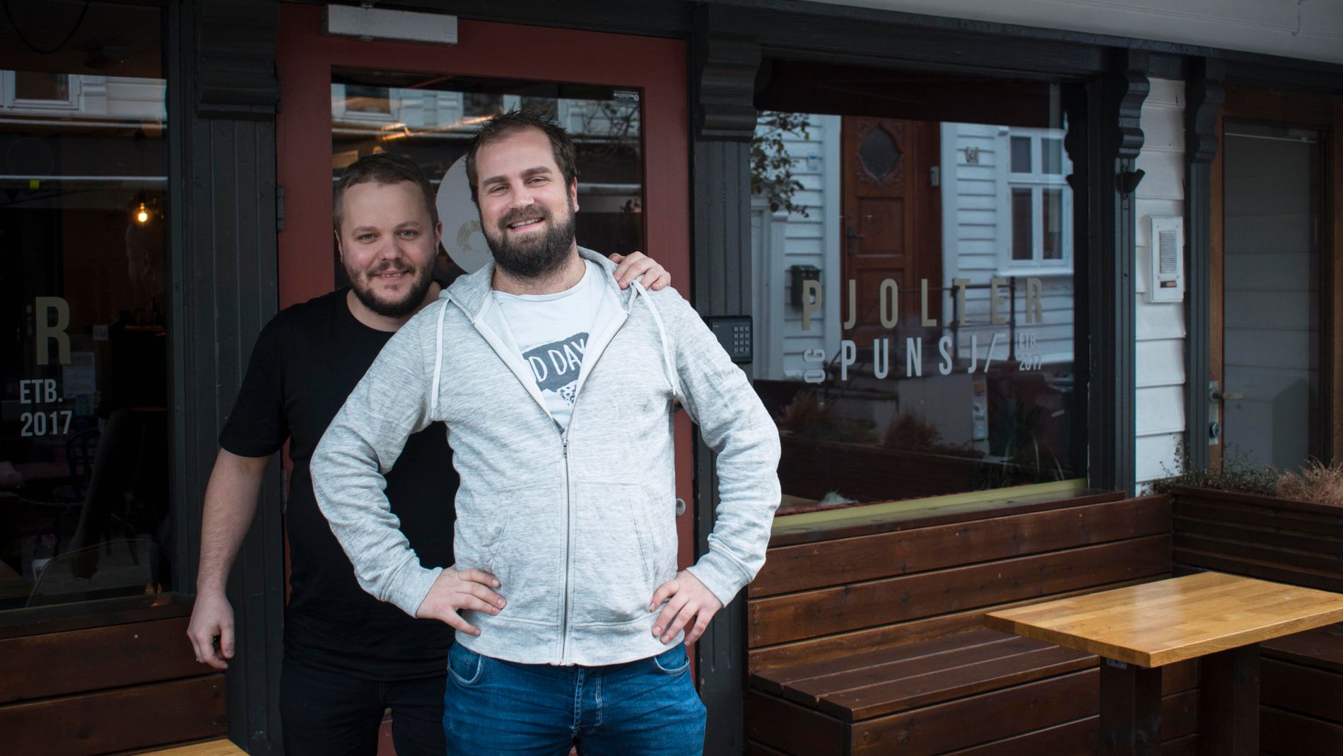 André Kvilhaug og Truls Thomsen var glade for å bli nominert til Bartender’s Choice Awards.