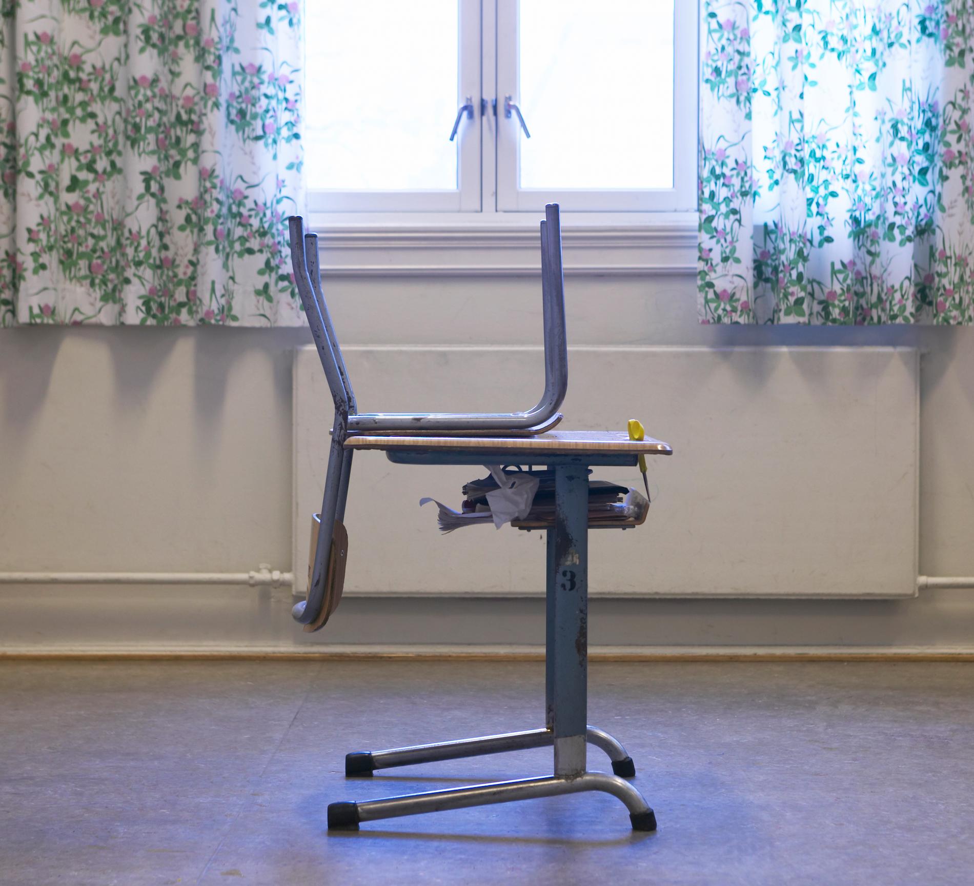 Ikke glem barnet bak den tomme pulten