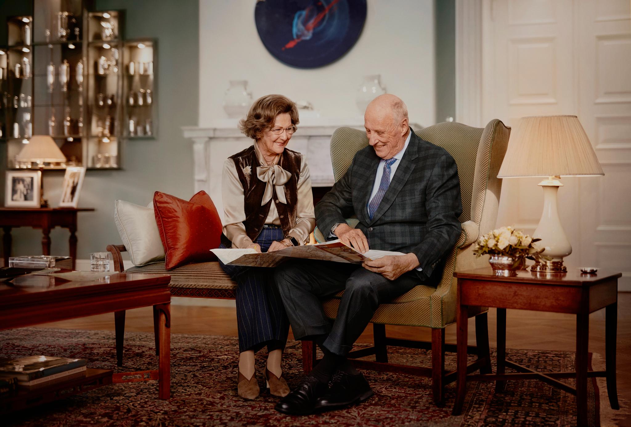 I forrige måned markerte dronning Sonja og kong Harald at de har vært landets kongepar i 30 år. 