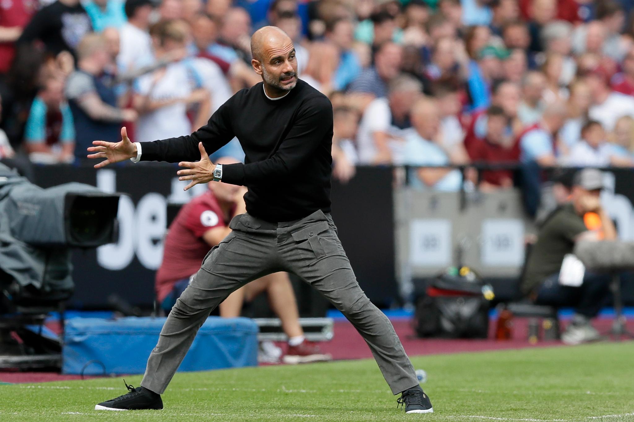 Manchester City-manager Pep Guardiola er alene på lønnstoppen i Premier League. Foto: Kirsty Wigglesworth, AP / NTB scanpix
