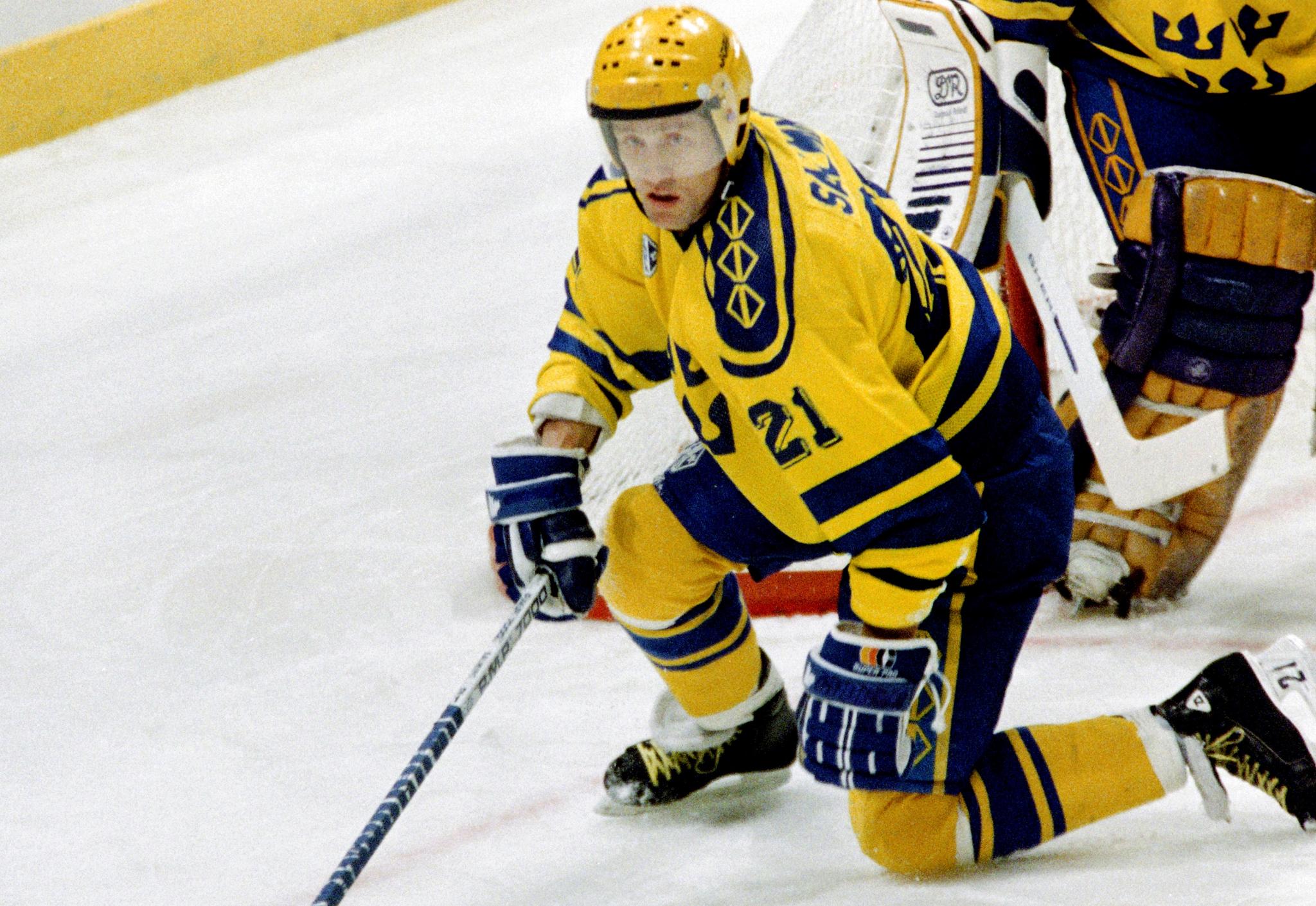 Swedish ice hockey hero with ALS: Unable to speak