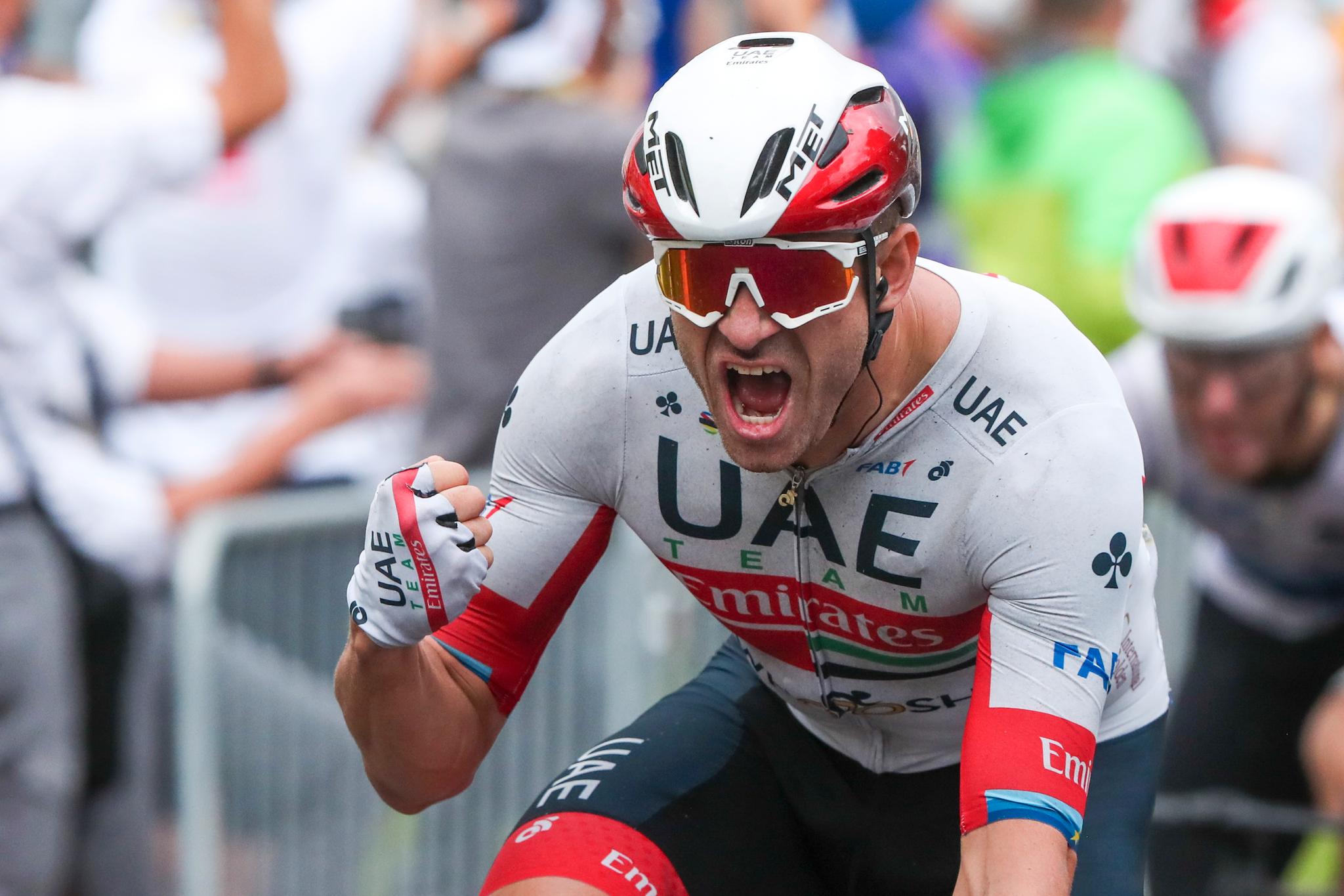 Alexander Kristoff vant åpningsetappen i Tour de France i fjor.