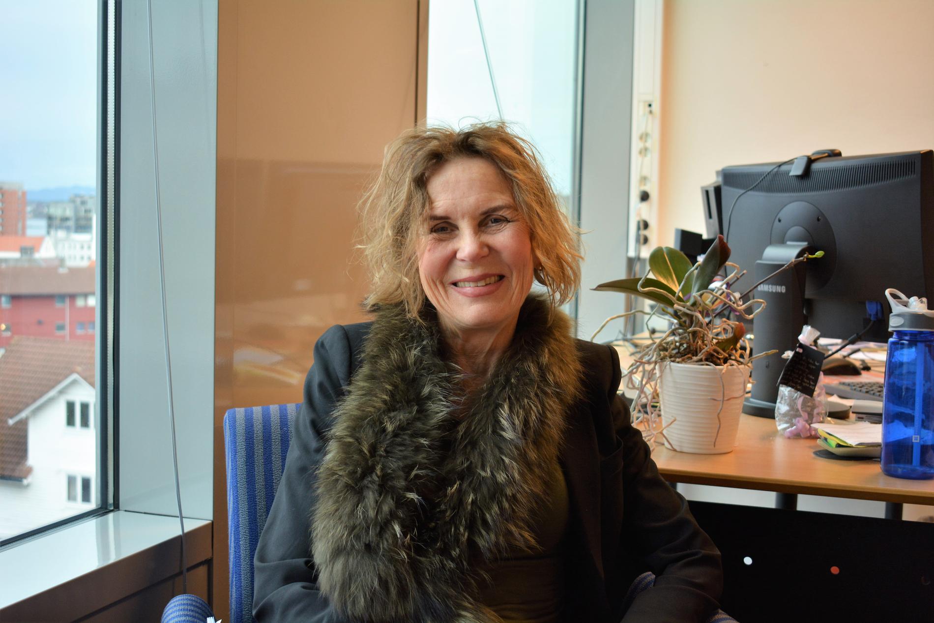 Direktør på BI Stavanger, Ragnhild Wiik, forteller at de har likt seg godt i Østre Bydel, men er mer enn klar for å flytte til Kalhammaren.