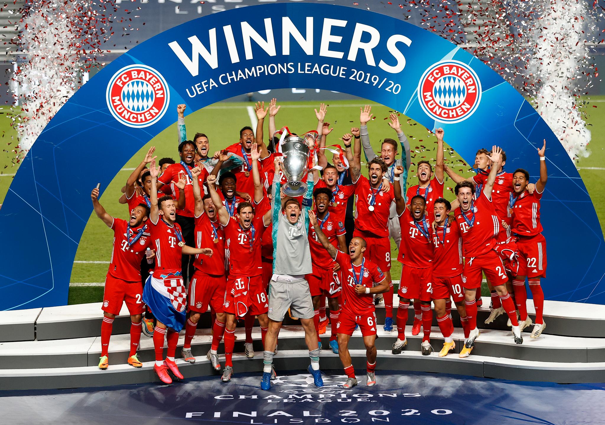 Bayern München vant Champions League i sommer. Sluttspillet ble spilt i Portugal.