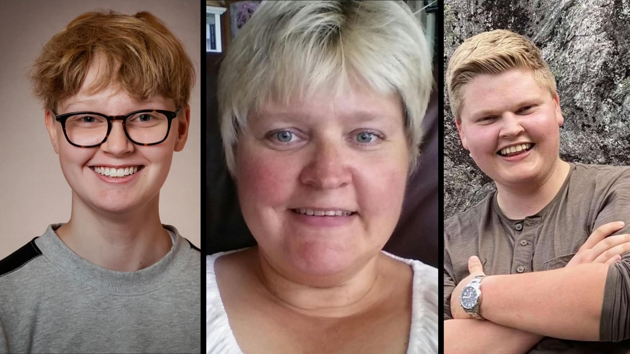 Signe Slaatten (19), Ingunn Slaatten (53) og Sander Slaatten (22) ble funnet døde i eget hjem lørdag.