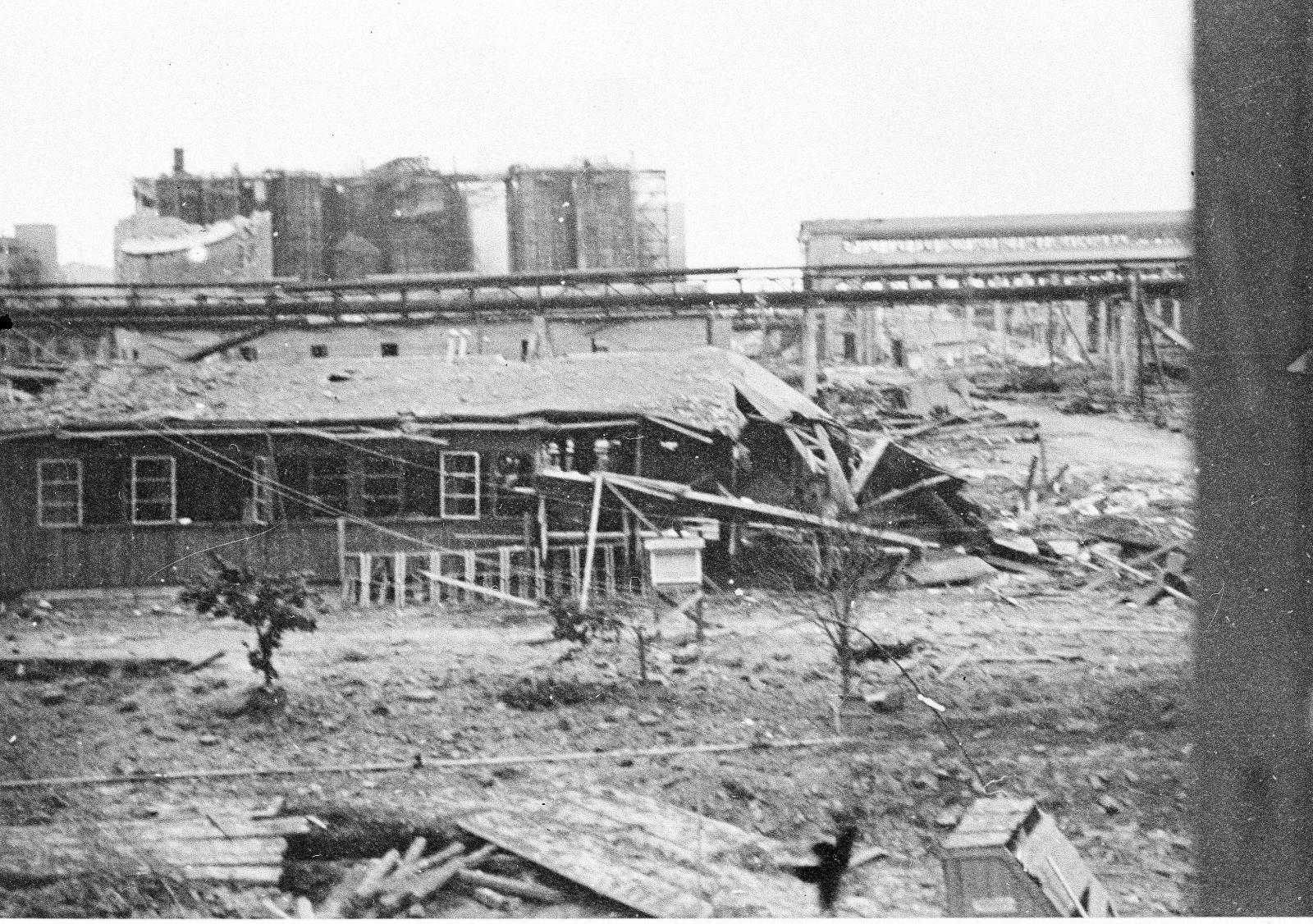Ødeleggelsene etter amerikanernes bombing i juli 1943 var så store at det ble slutten på planene om å lage aluminium til tysk flyindustri ved Hydros anlegg på Herøya.
