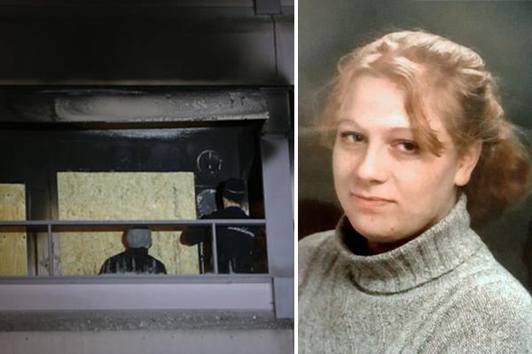 Lena Sunde Kvamme (35) ble funnet død etter at det i 2017 brøt ut brann i leiligheten hennes. Dør og vinduer ble dekket til etter brannen.
