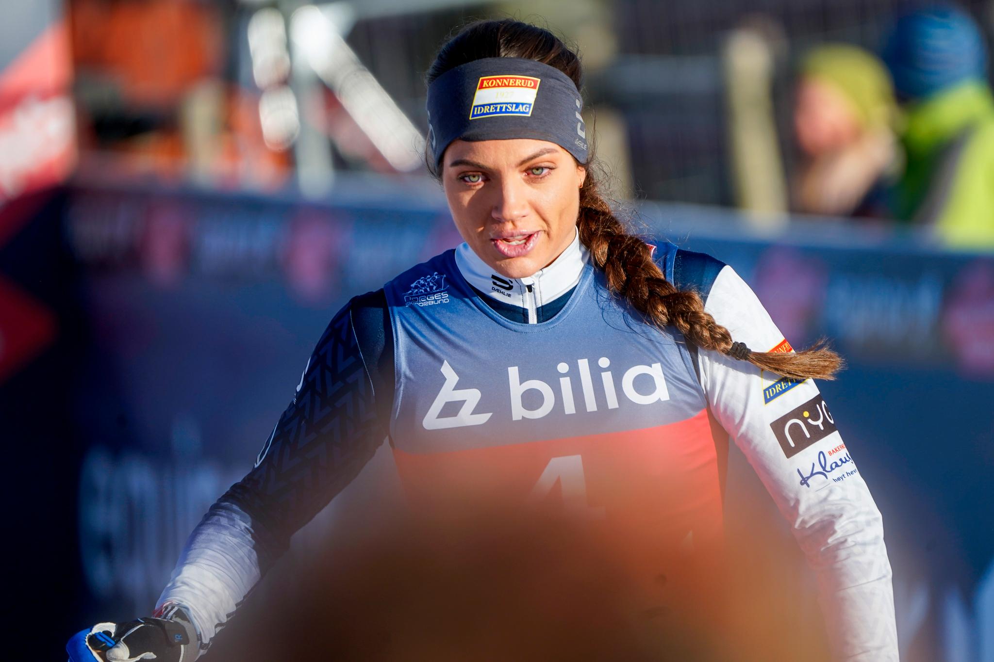 Kristine Stavås Skistad var suveren i prologen på sprinten på Beitostølen. Så herjet hun i finalen.