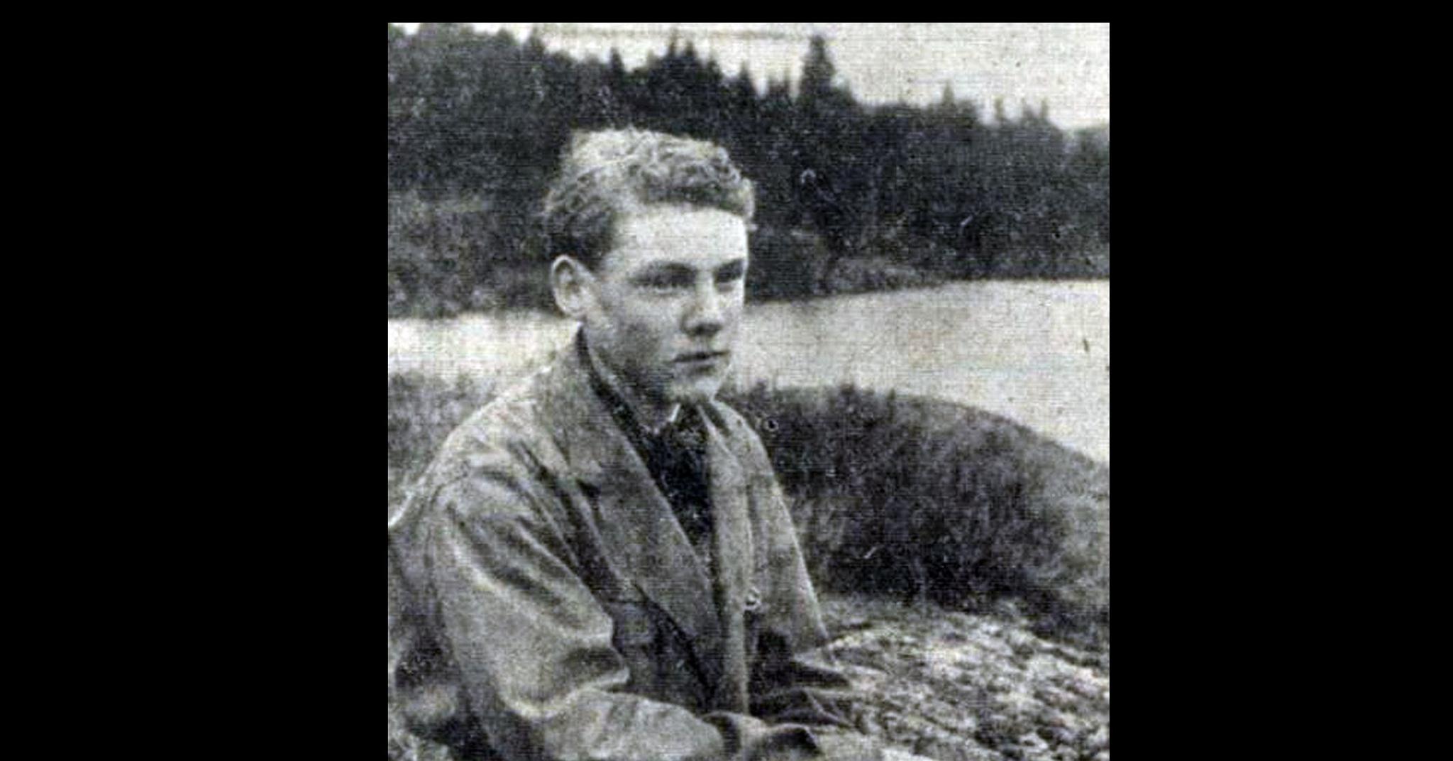 Arne Odd Torgersen fotografert trolig i Holum der han bodde med sin fosterfar da han forsvant i 1955. 