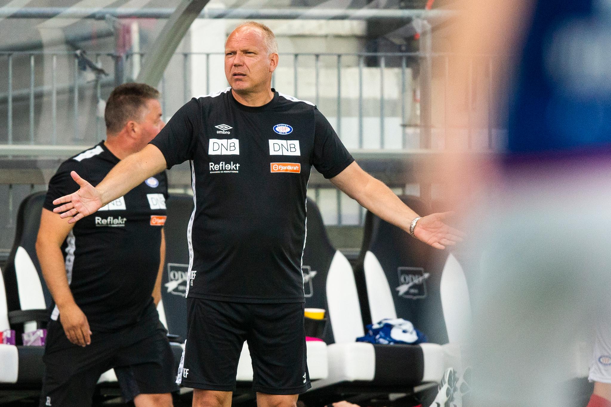 Vålerengas trener Dag-Eilev Fagermo fikk et blytungt gjensyn med Odds hjemmebane. 