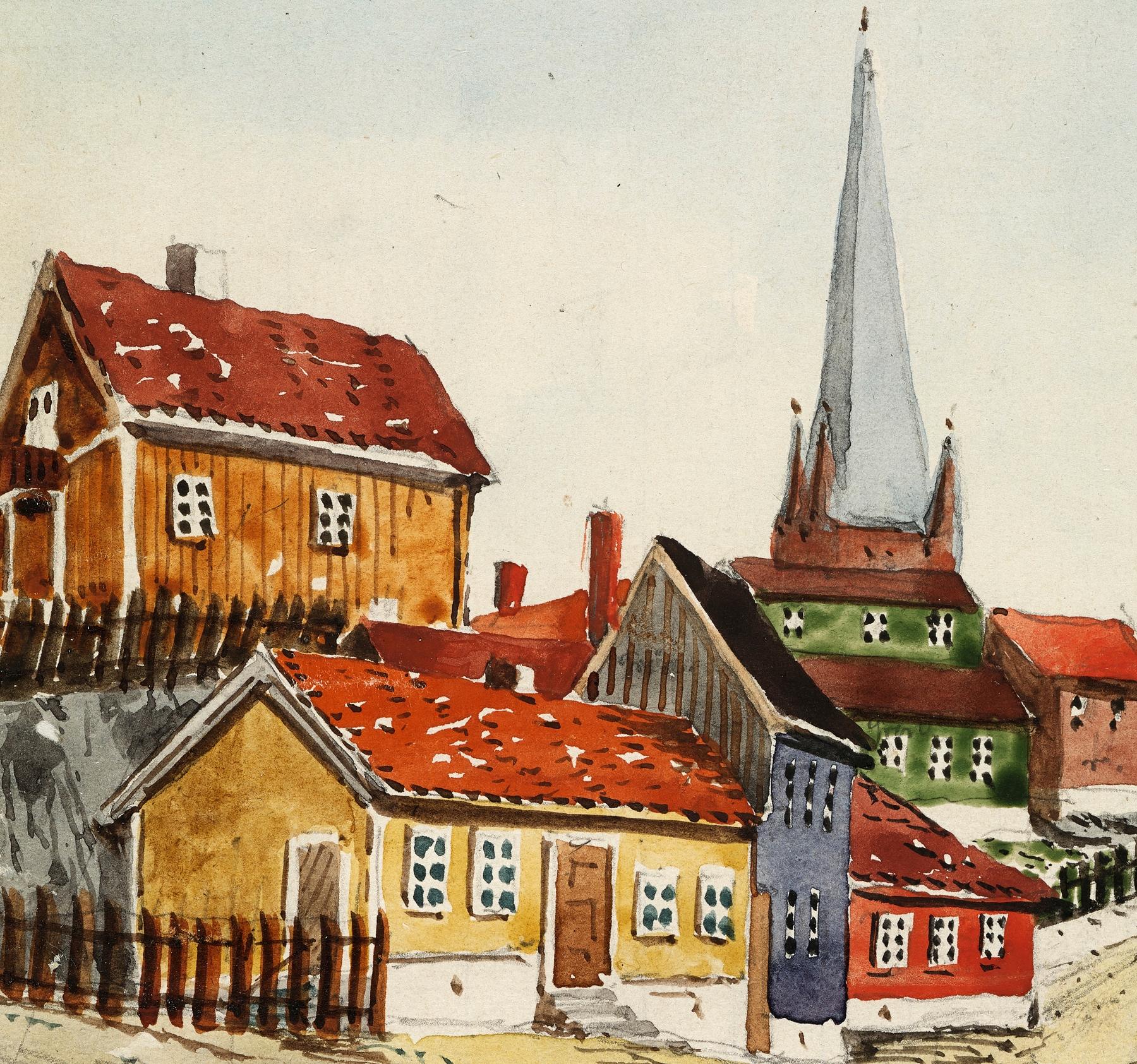 Fargerike Enerhaugen: Som kulturminneverner sist på 1800-tallet så Peter Andreas Blix det fargerike Enerhaugen der samtiden bare så elendighet.