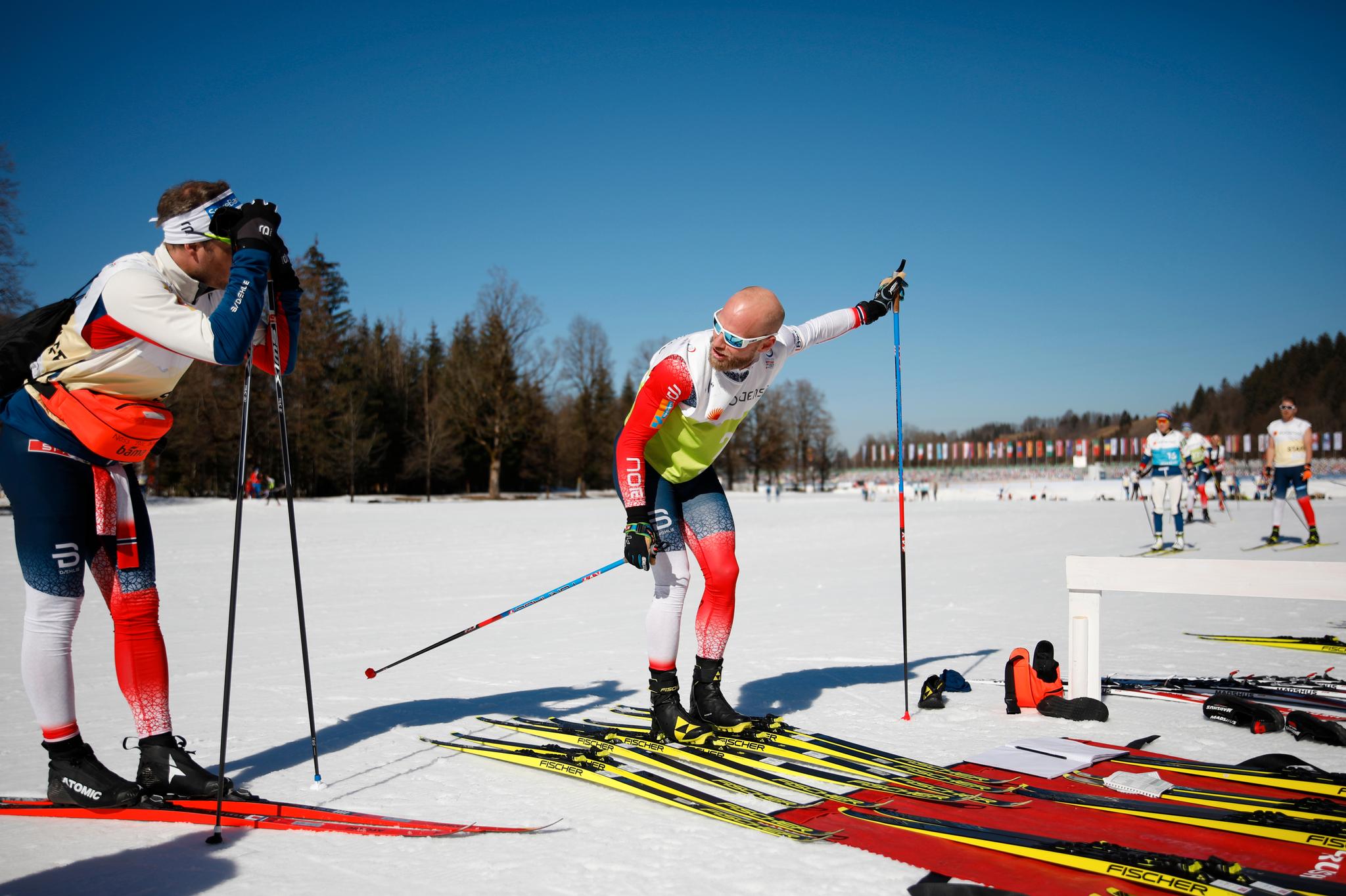 Det testes ski to dager før Sundbys eneste VM-øvelse.