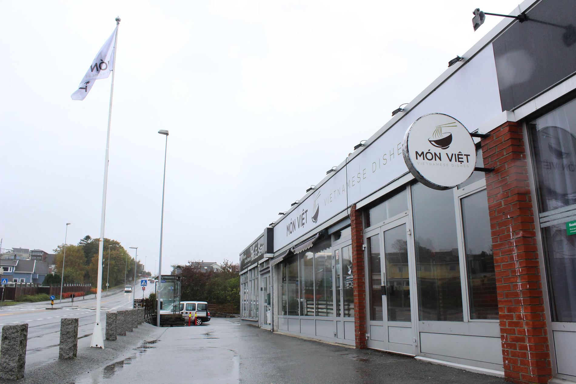 Den nye restauranten ligger i Gamleveien på Lura i Sandnes. 