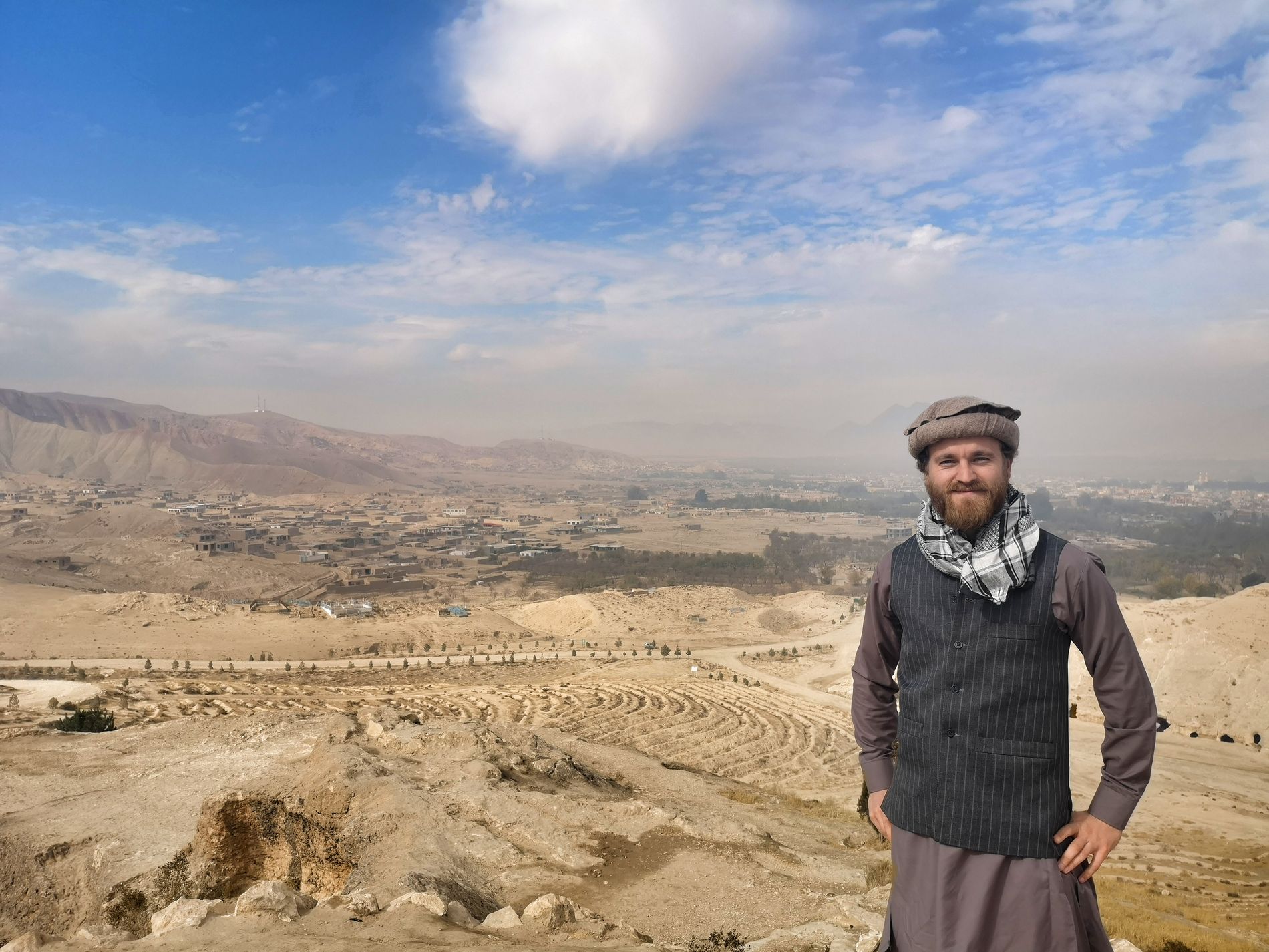 Jørn Bjørn Augestad (29) i Afghanistan, i fjor høst.